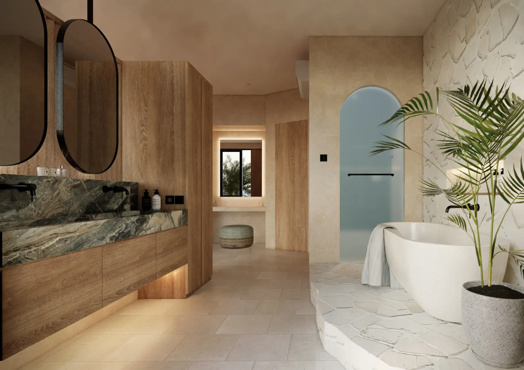 2-Bedroom Villa with Wabi-Sabi Design in Seseh — image 4