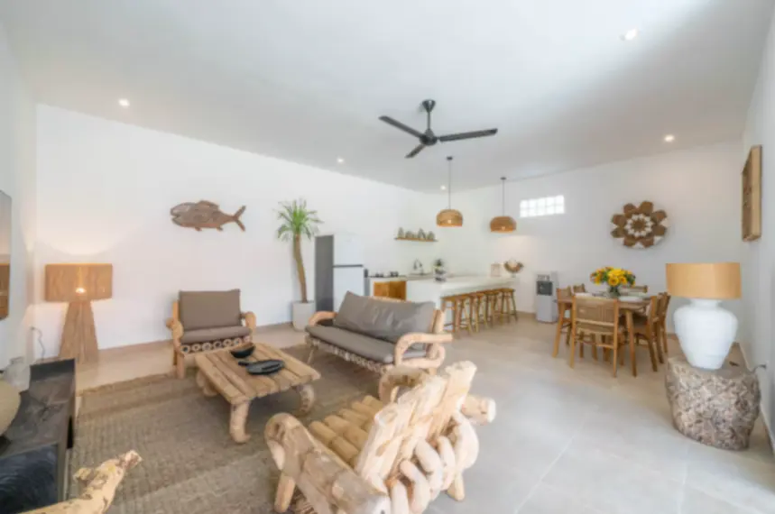 BALINESE MODERN STYLE VILLA FOR MONTHLY RENT PERERENAN - YO119 — image 1