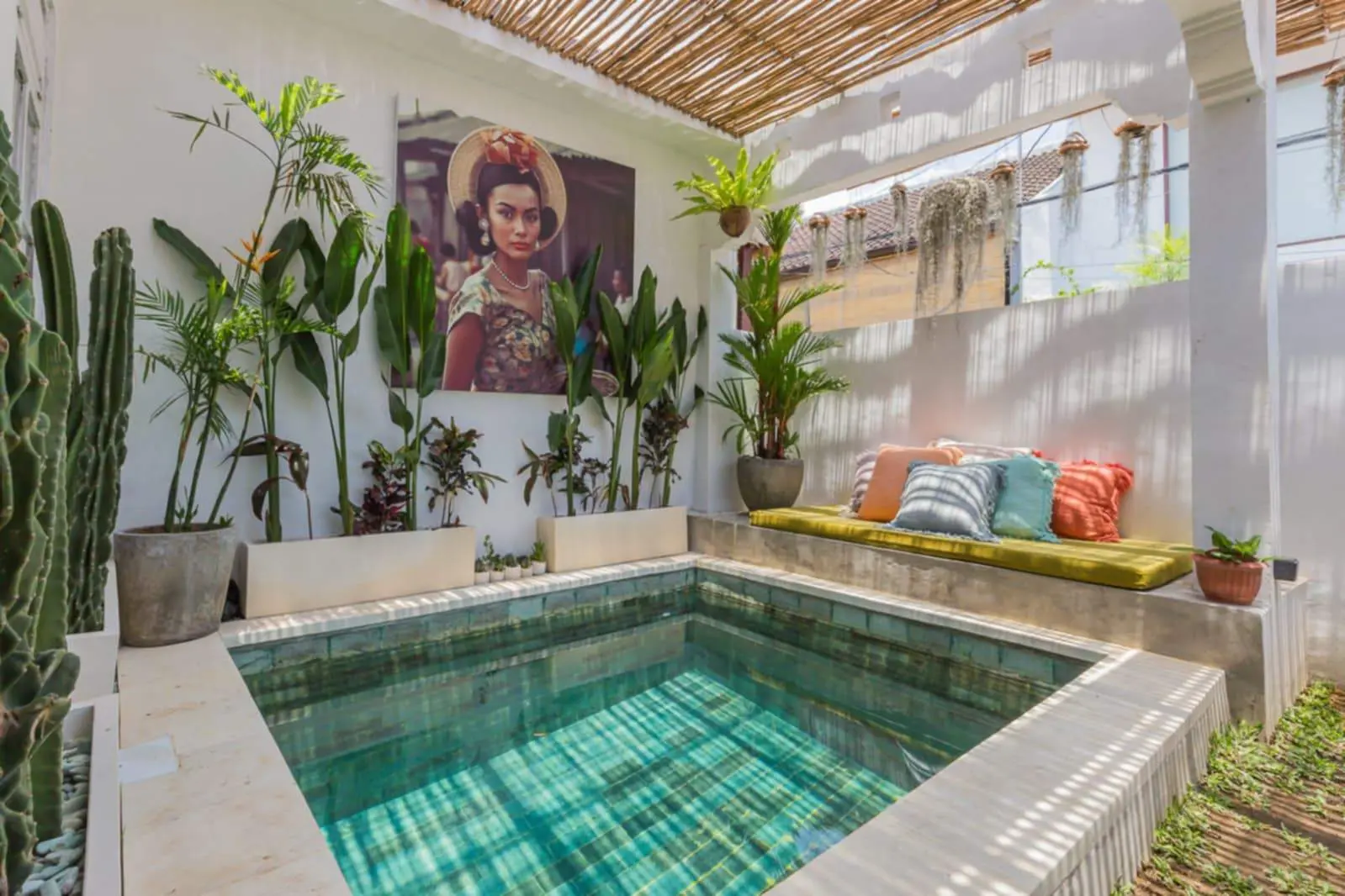 DO 452- FOR RENT BEAUTIFUL VILLA 1 BEDROOM BERAWA CANGGU