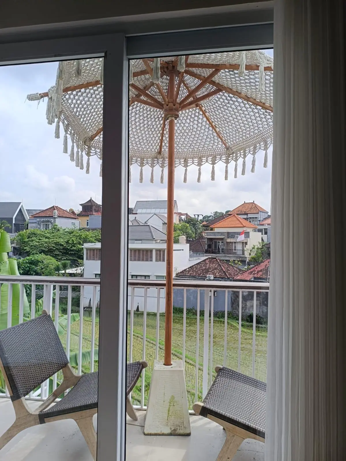 1BR Apartment at Canggu Rice field view Quiet Area No Construction nearby