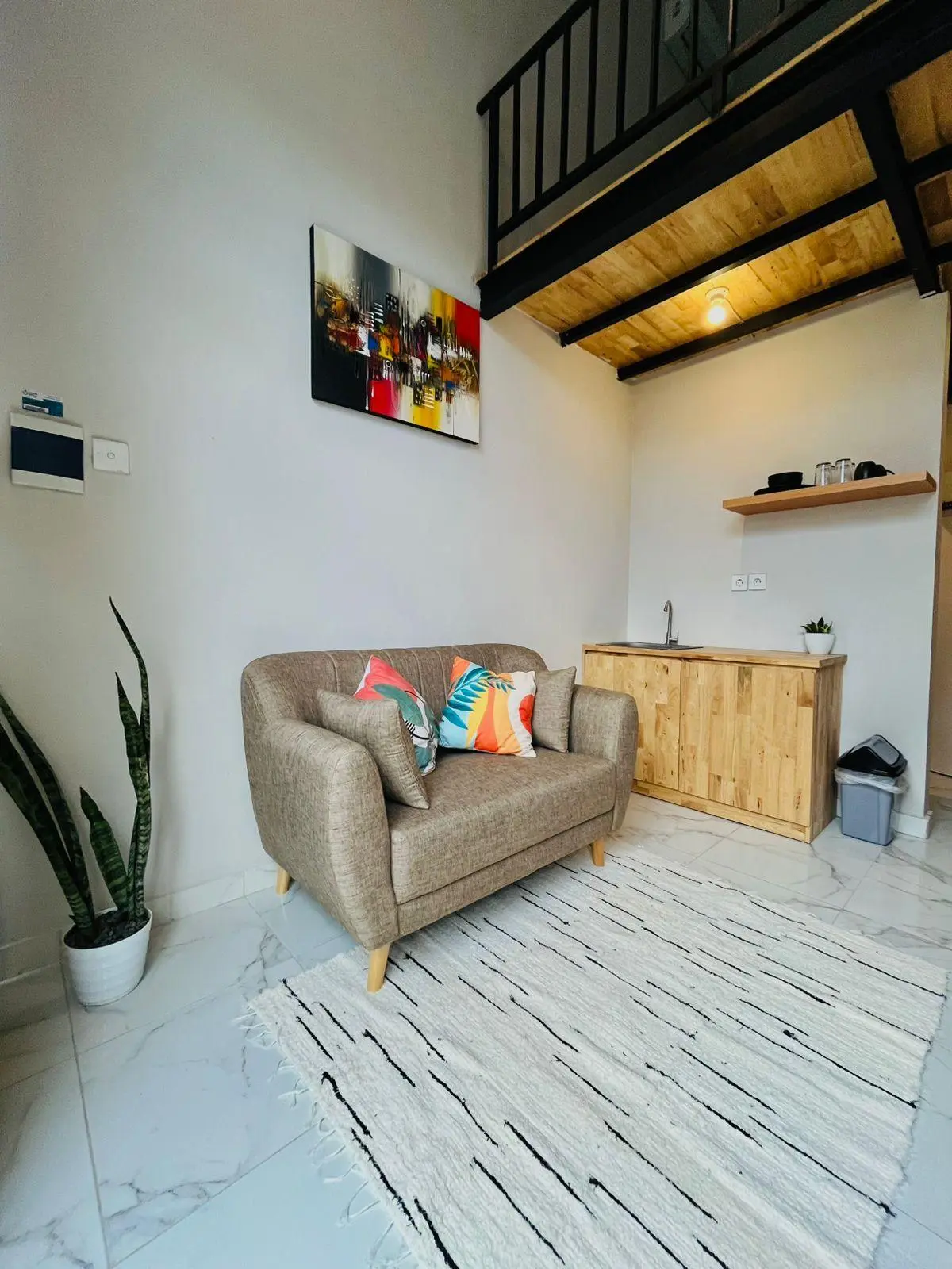 Cute mezzanine room in Kerobokan