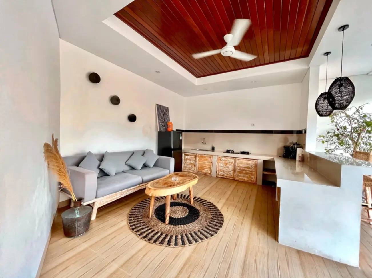 2BR PEACEFUL VILLA WITH PRIVATE POOL IN CANGGU (NO CONSTRUCTION NEARBY) — image 1