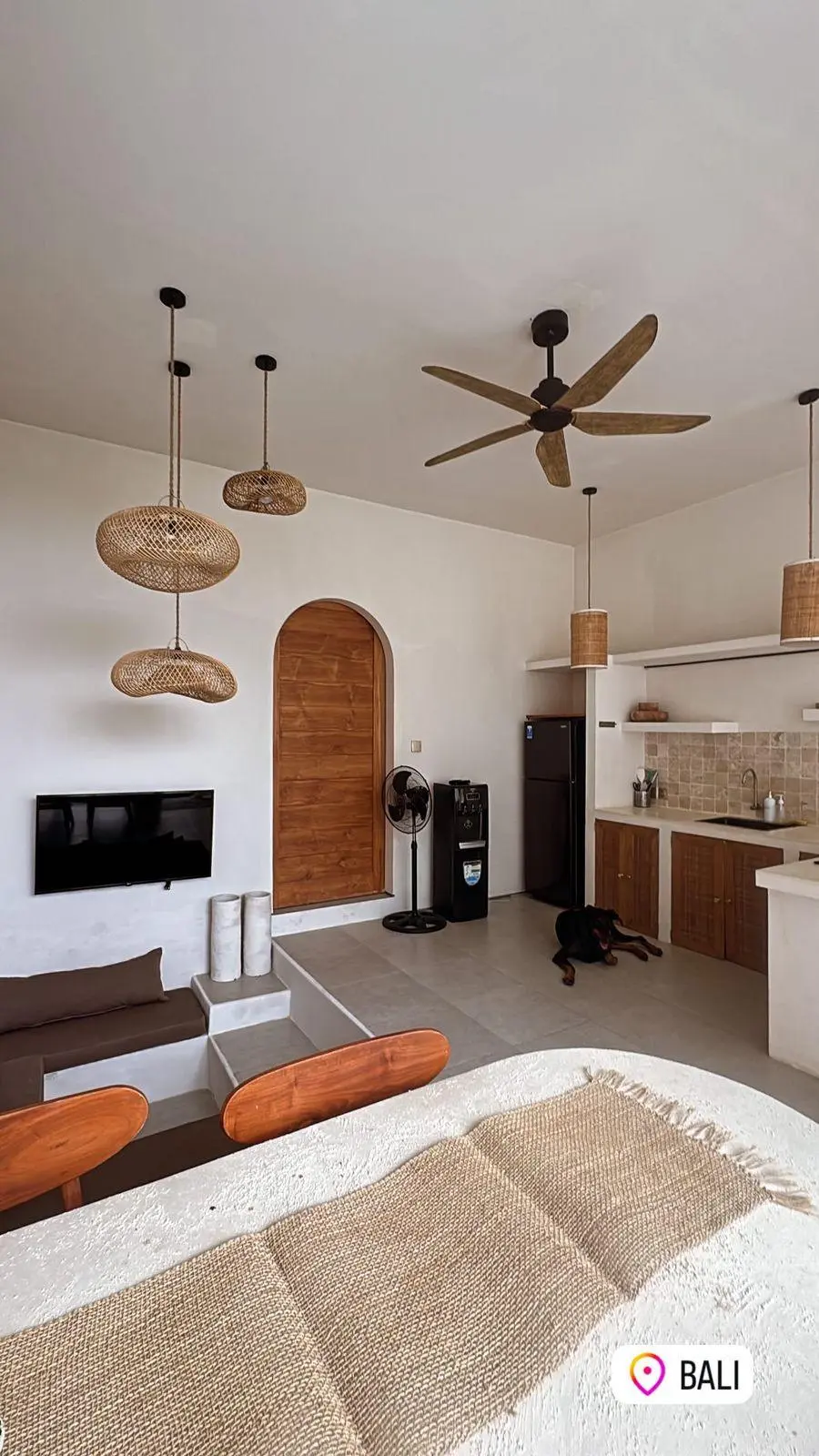 1BR Villa Bajou Tiying tutul Pererenan — image 4