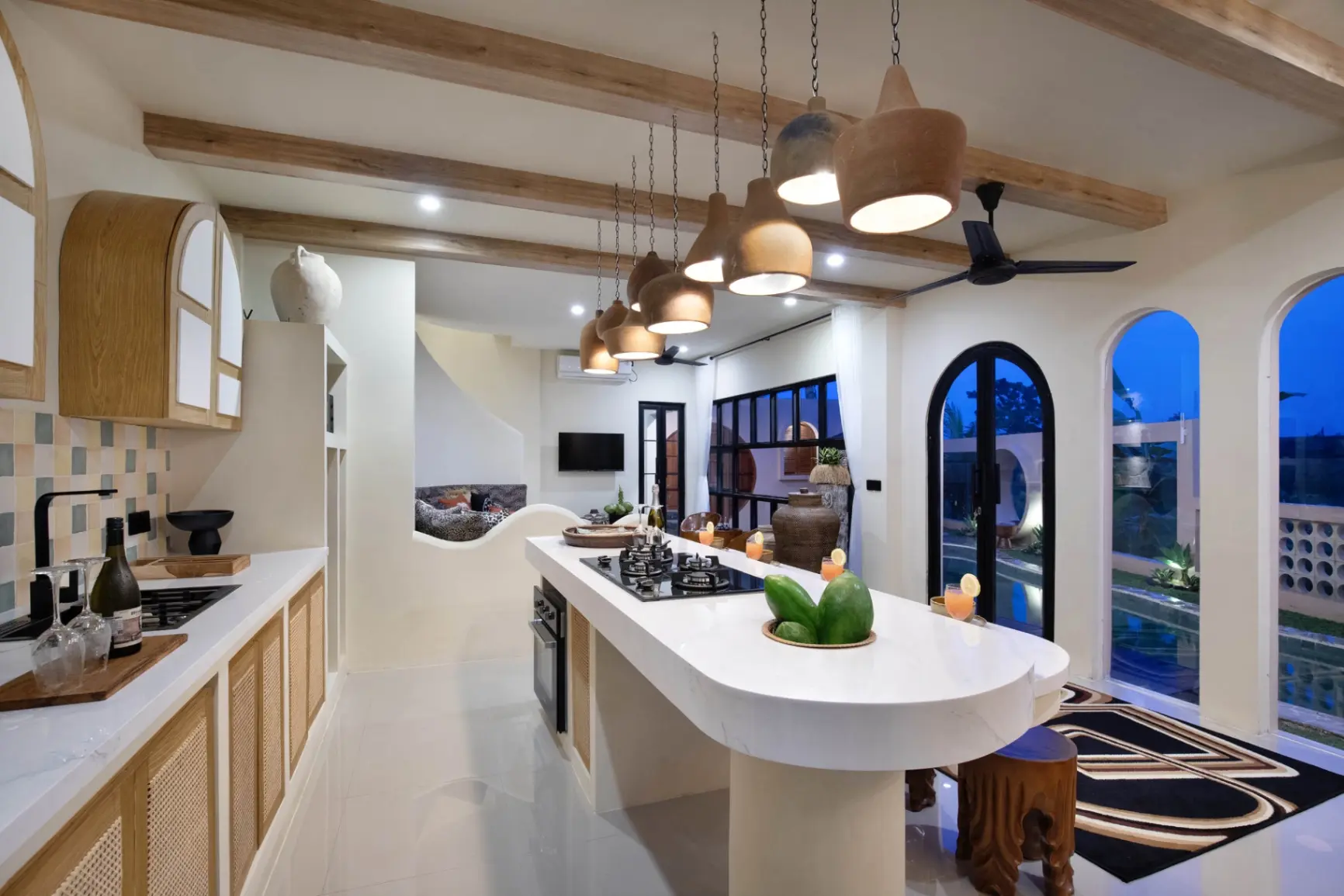 Modern Luxury Villa Ayoun – 3 BR with Gorgeous Rice Field Panorama Tumbak Bayuh — image 2