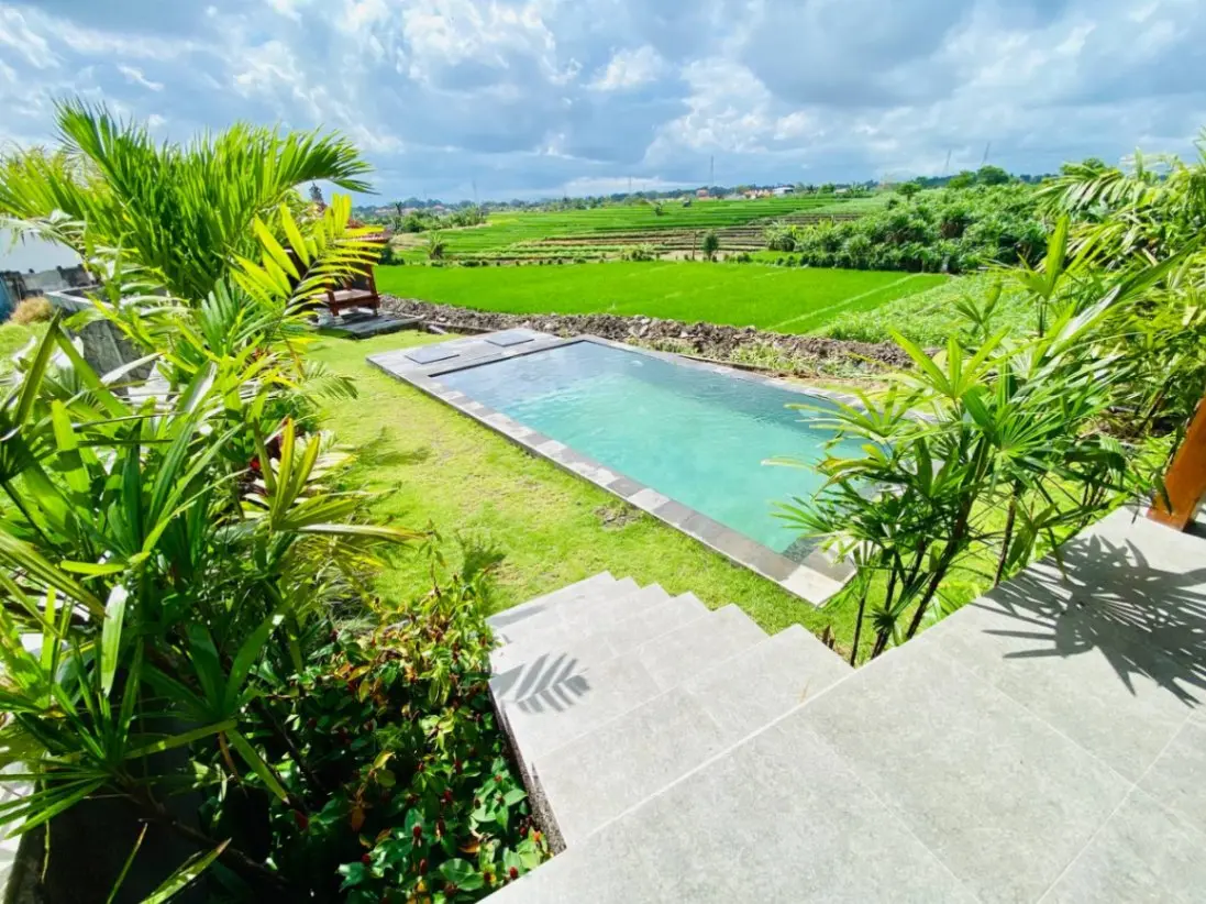 2 BEDROOM VILLA WITH RICE FIELD AND MOUNTAIN VIEW IN TUMBAK BAYUH - AF510 — image 1