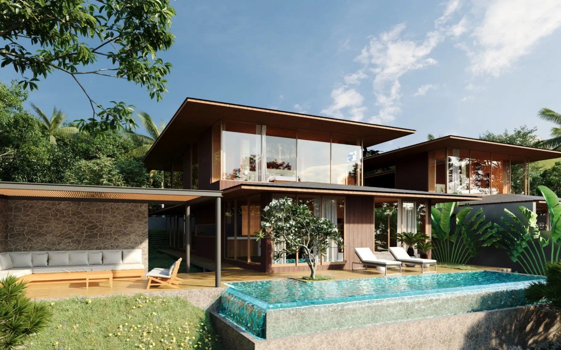 Rare Quiet Living in Bali – akami Villas