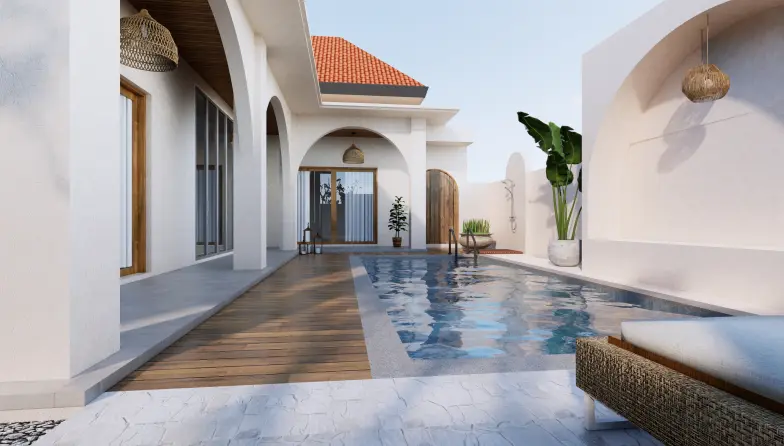 3 Bedrooms Modern Villa in Canggu-YO174 — image 3