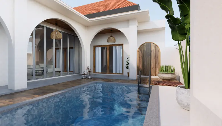 3 Bedrooms Modern Villa in Canggu-YO174 — image 1