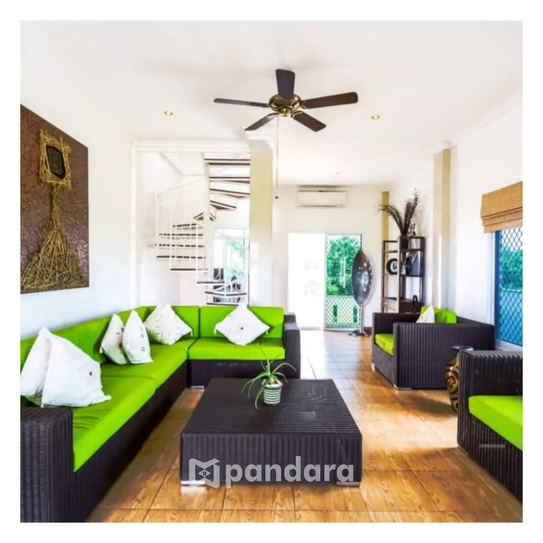 Sprawling 5BR Villa with 12m Pool Gym & Views | Near Pandawa Beach — image 1