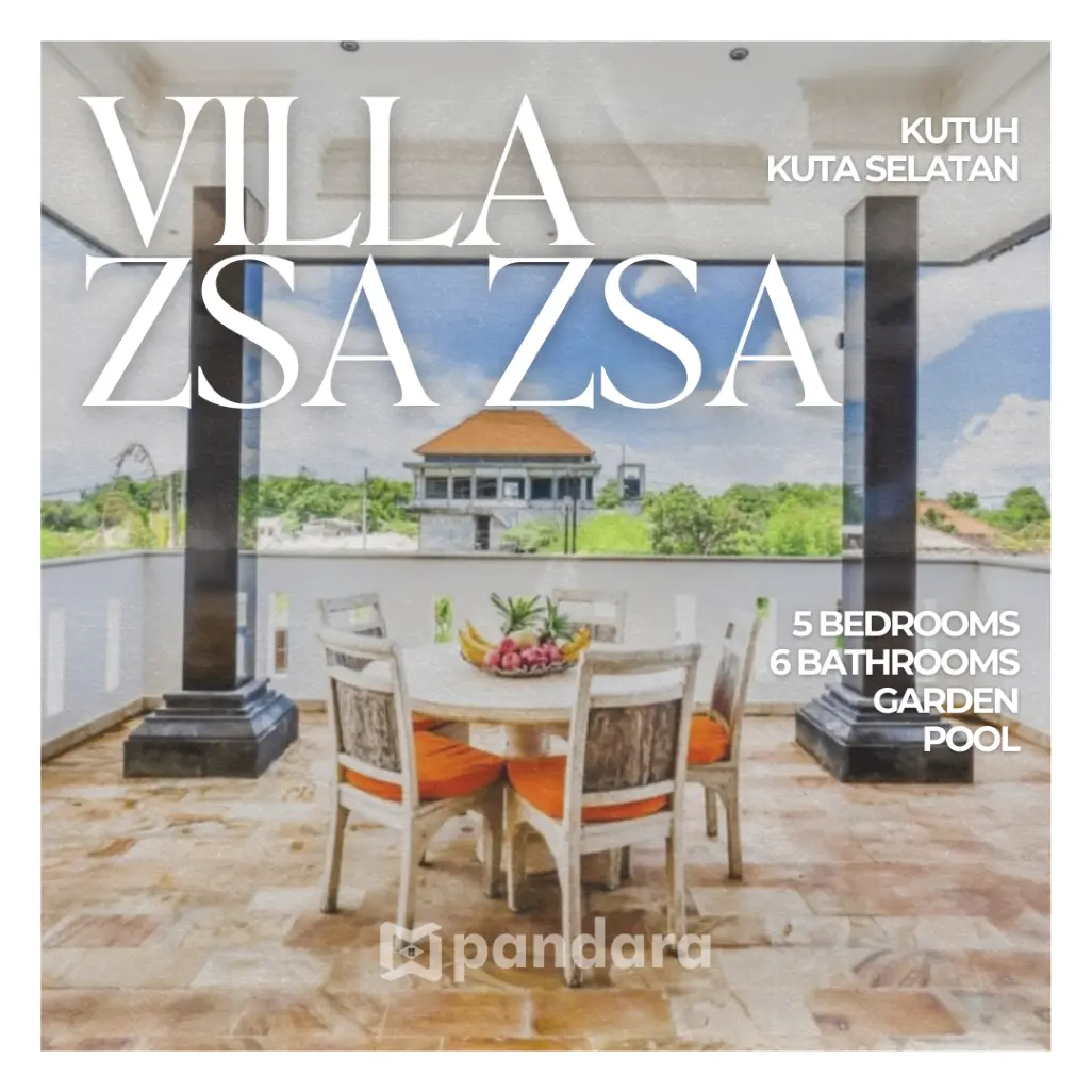 Sprawling 5BR Villa with 12m Pool Gym & Views | Near Pandawa Beach
