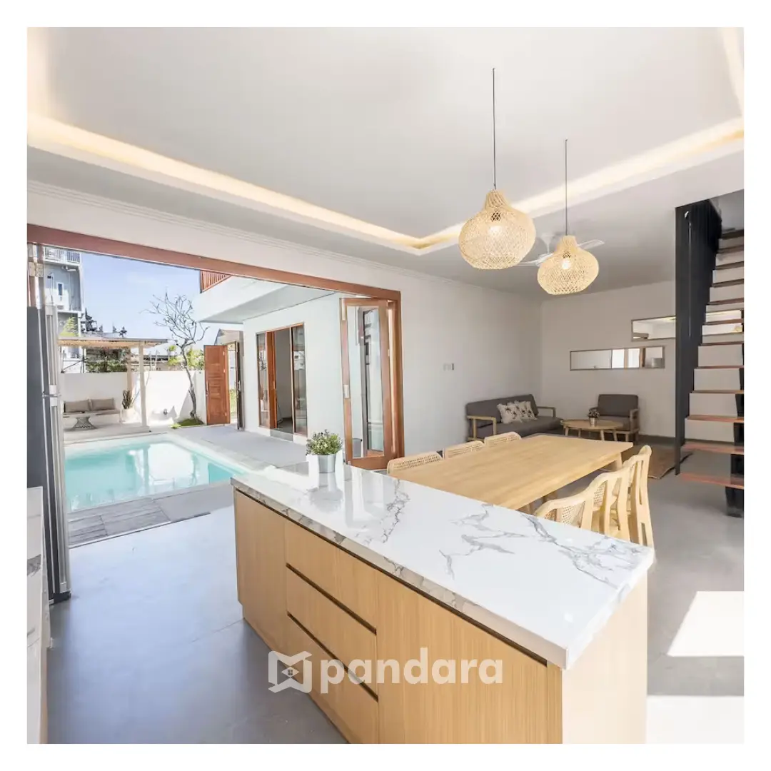 NEW Modern 3BR Villa | Quiet Oasis in Central Canggu | FAST WiFi & Desk in Every — image 2
