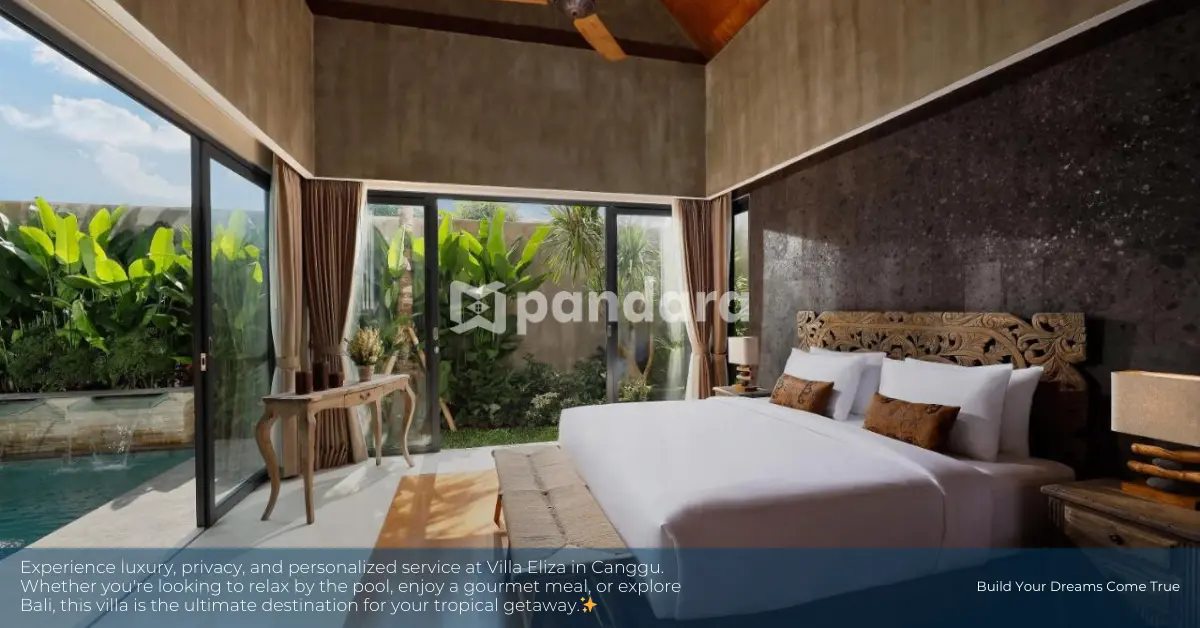 Luxury 3BR Canggu Villa with Butler Breakfast & Private Pool | Villa Eliza