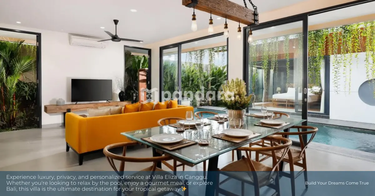 Luxury 3BR Canggu Villa with Butler Breakfast & Private Pool | Villa Eliza — image 1
