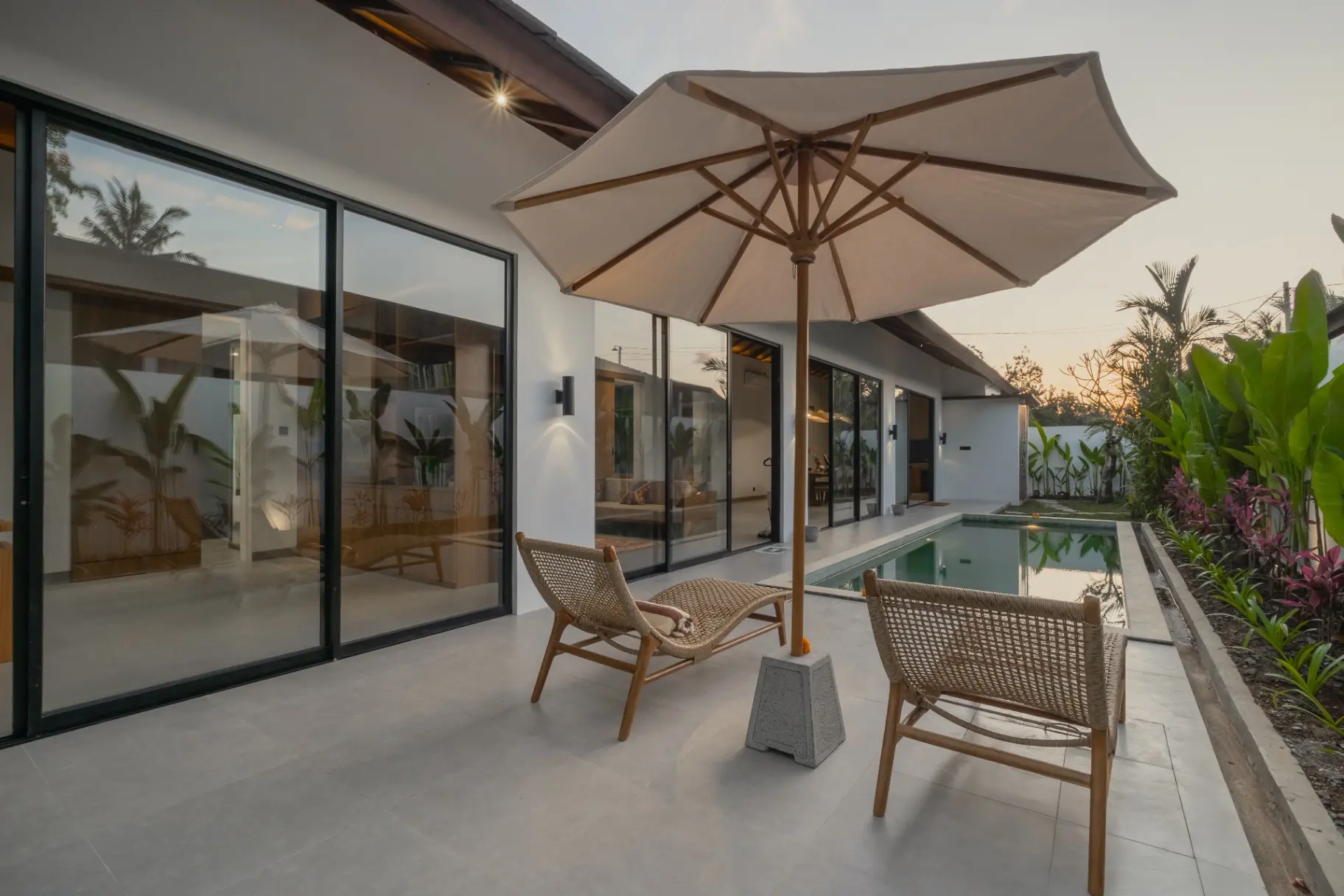 Jungle View 3BR Villa in Ubud