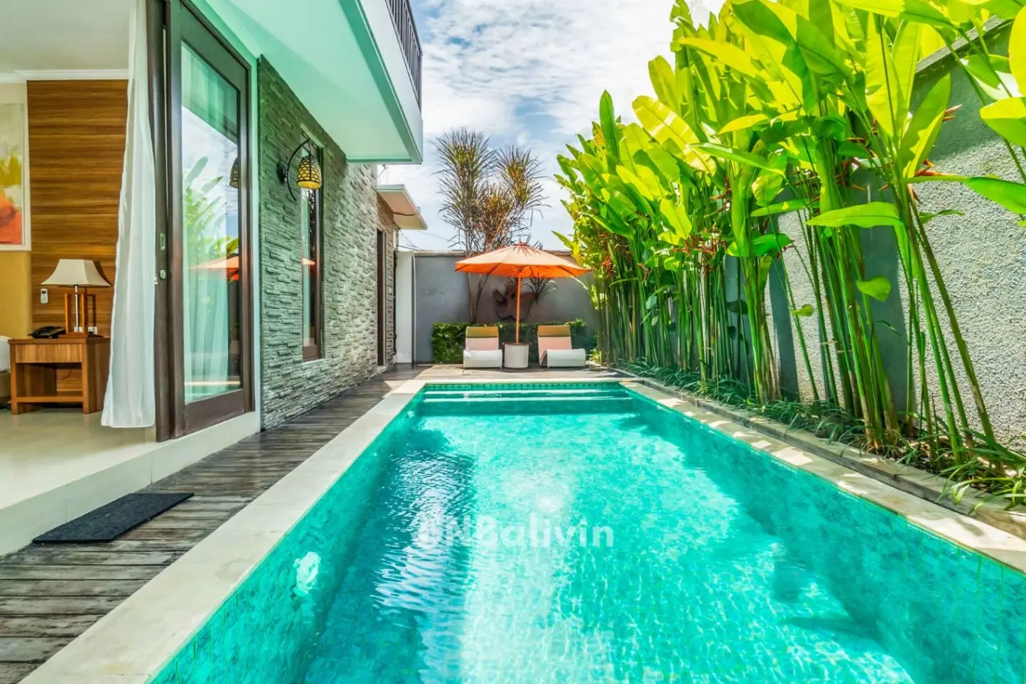 Modern 3-Bedroom Villa with Private Pool for Monthly Rent in Canggu Bali — image 4