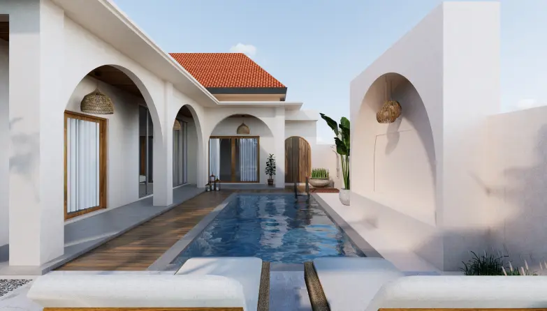 3 Bedrooms Modern Villa in Canggu-YO174 — image 1