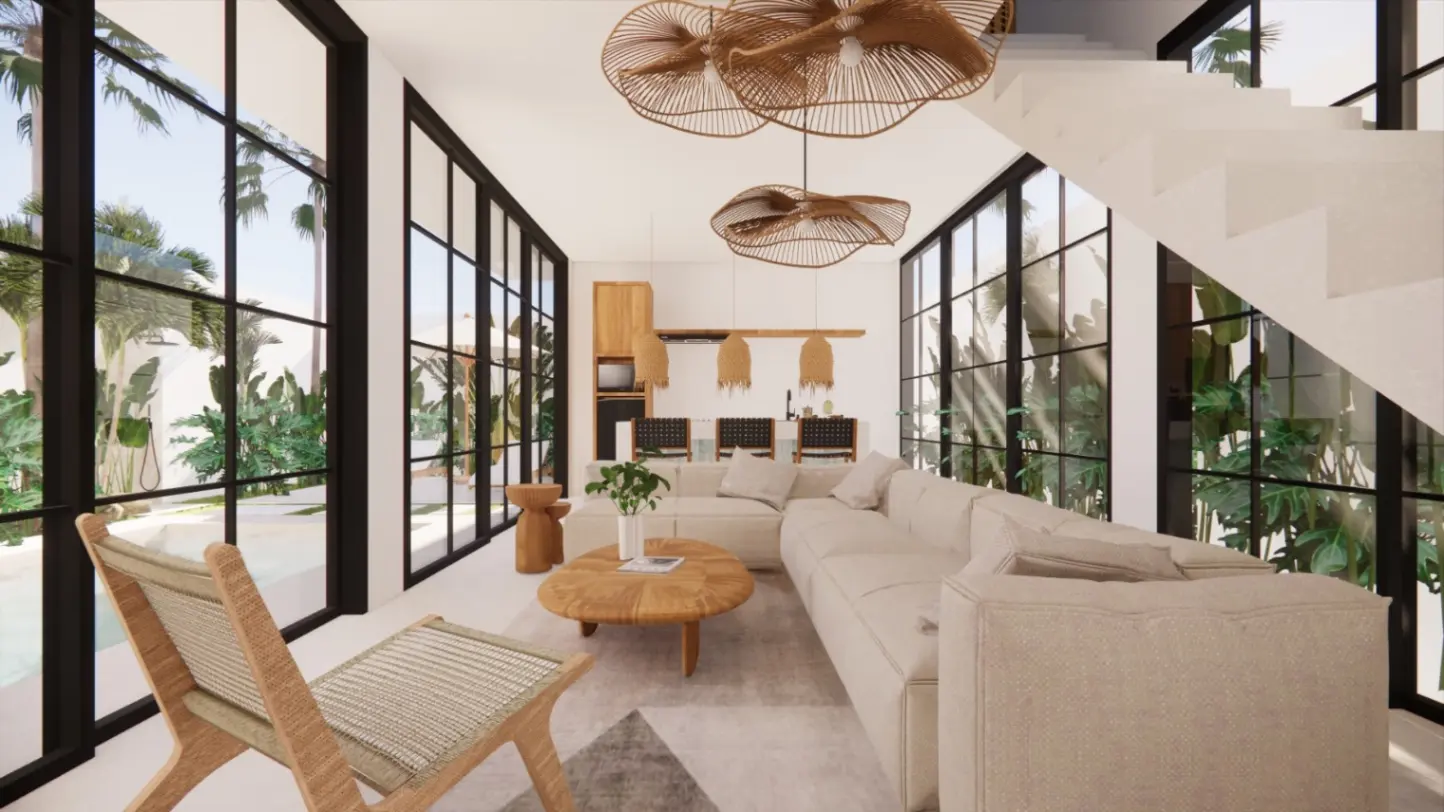 3 BDR Modern Mediterranean Off-Plan Villas in Ungasan Bali — image 4