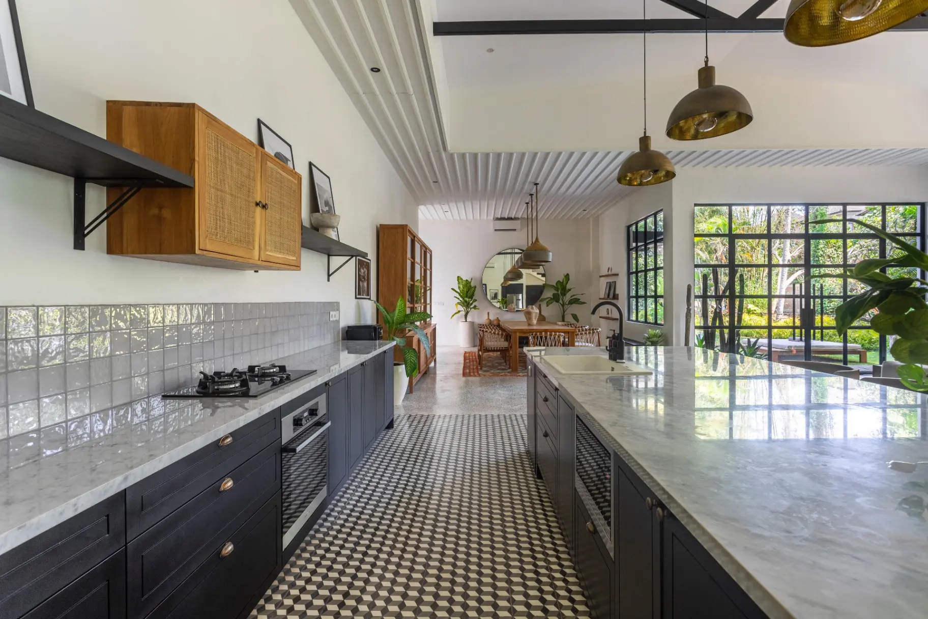 Modern 5BR Villa w/ River & Jungle Views — image 1