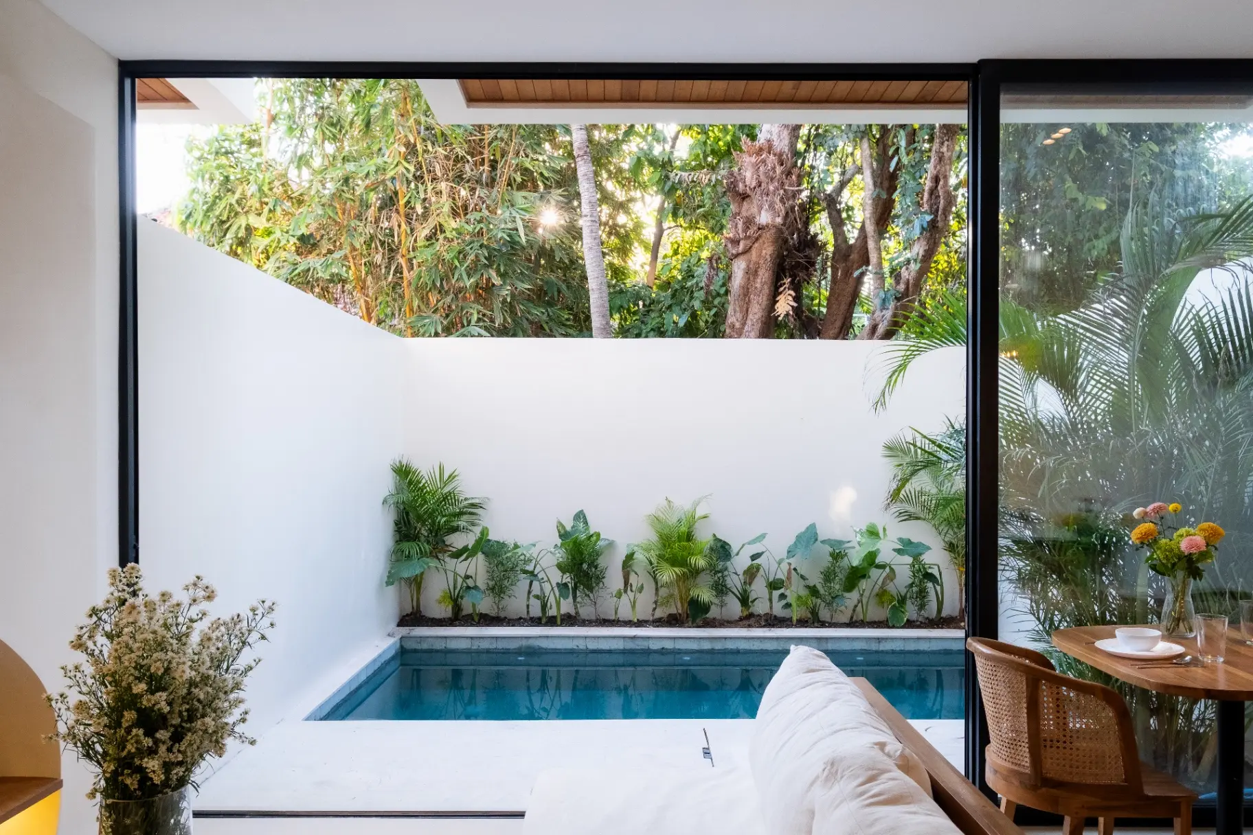 Modern bohemian - 1 BR - Villa with private Pool & Green Views – North Canggu — image 4
