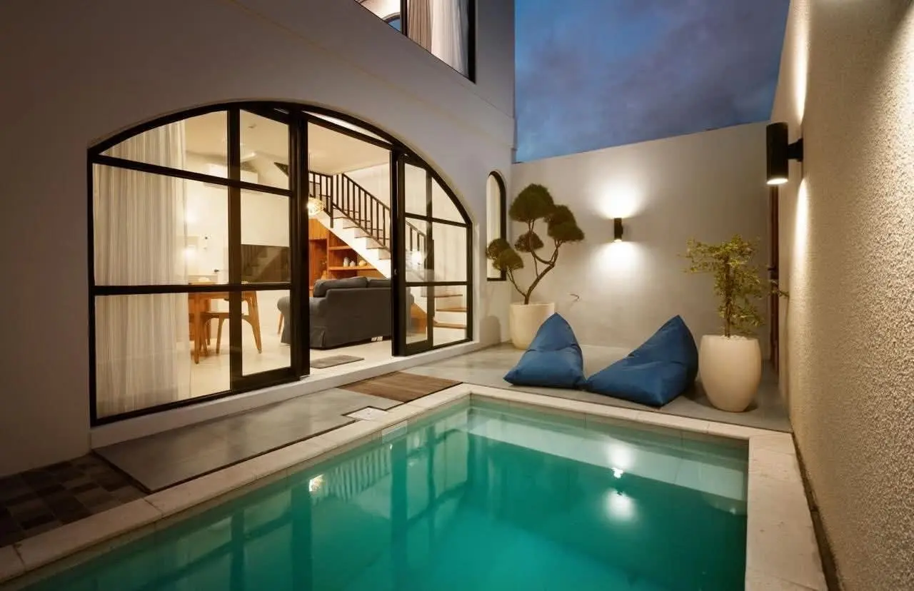 Villa For Rent 1 Bed In Padonan Canggu Bali PR-3691
