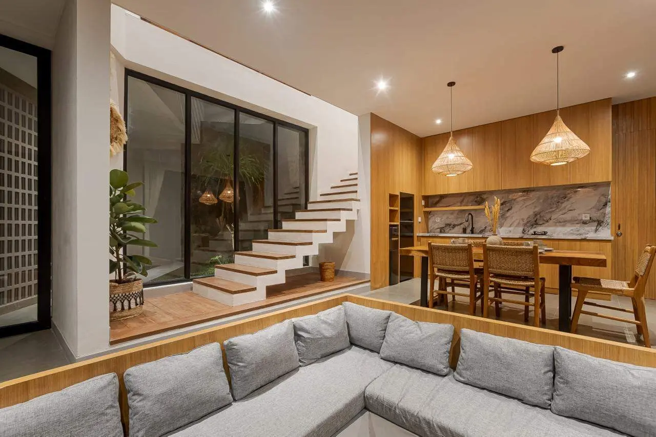 4 BEDROOM VILLA FULLY FURNISHED FOR MONTHLY & YEARLY RENT IN CANGGU – IB74 — image 2