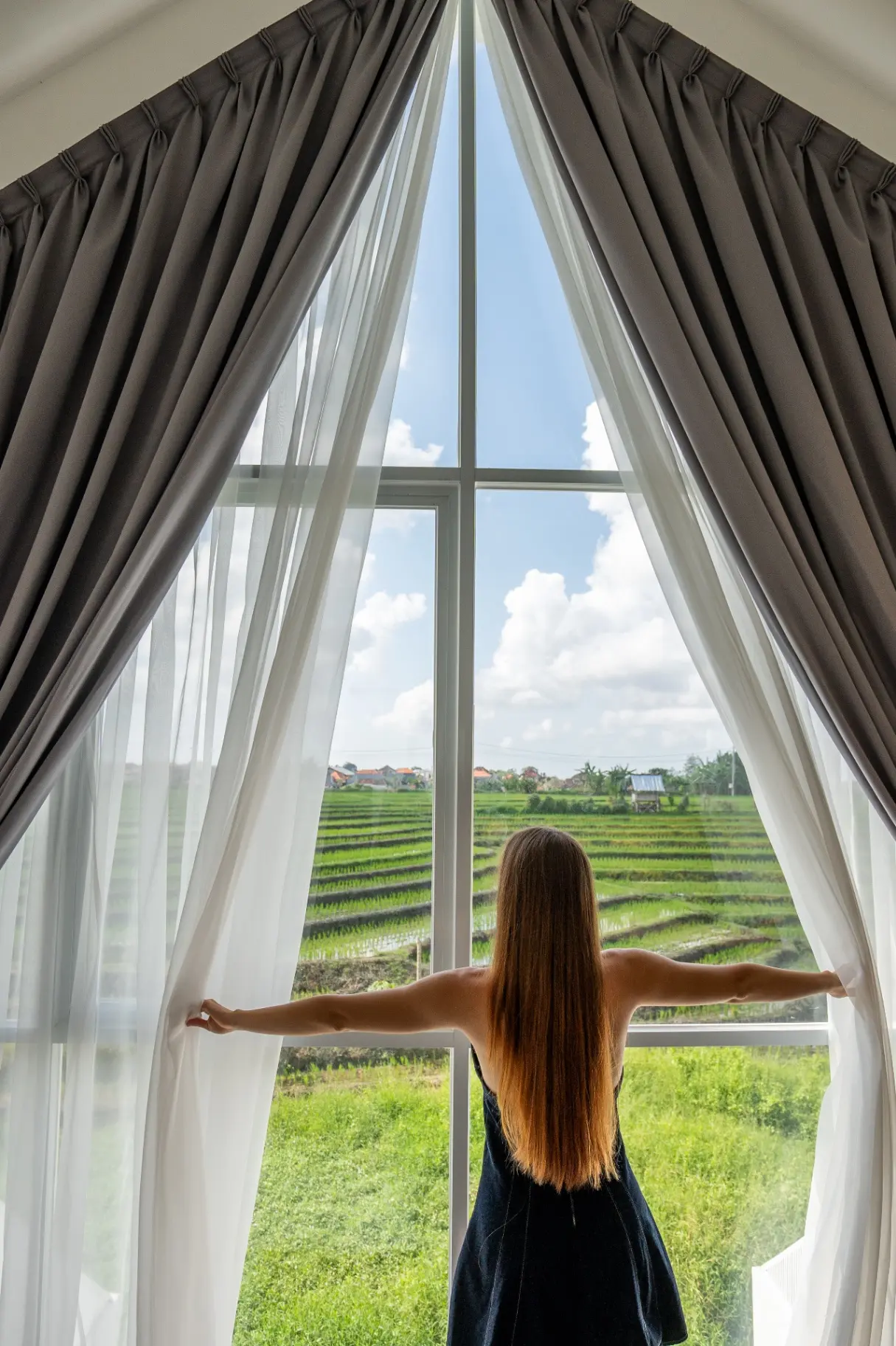 Sunrise Bliss #13 RICE FIELD VIEW – Modern 2BR Pool Villa