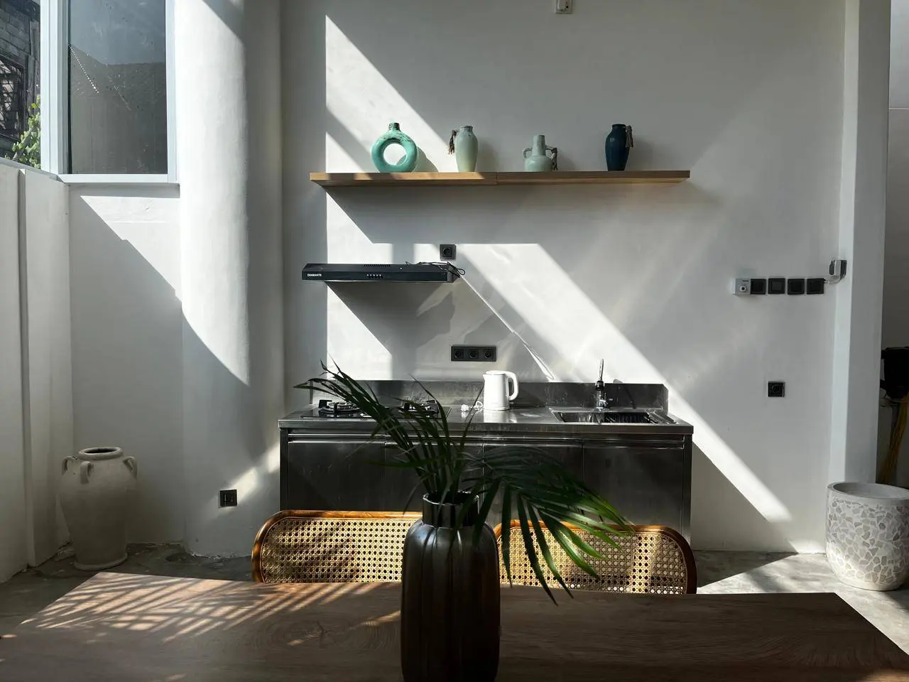 1BR House with rice field view at Munggu no Pool Annual rental