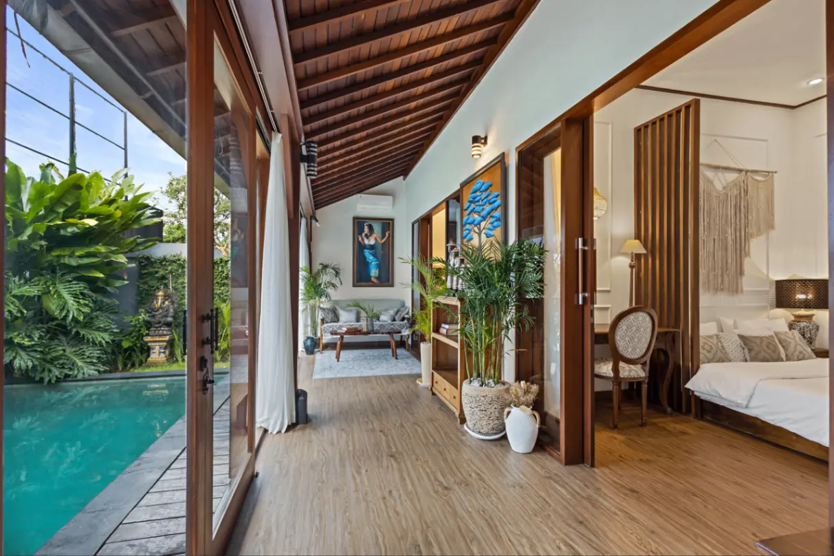 2-Bedroom Tropical Villa for Rent – Tumbak Bayuh Pererenan — image 3
