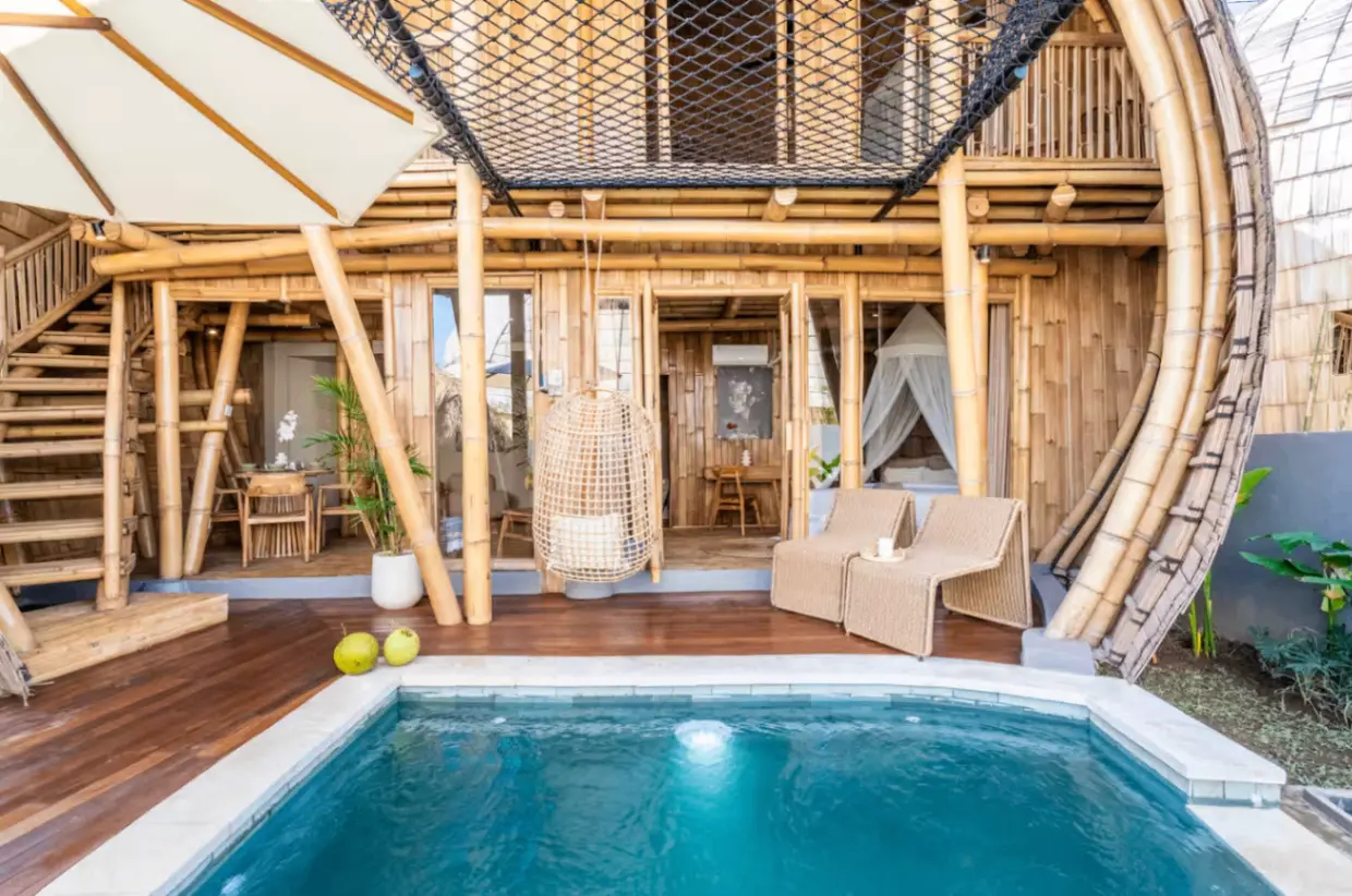 Bamboo Villa Seseh + Daily Breakfast included