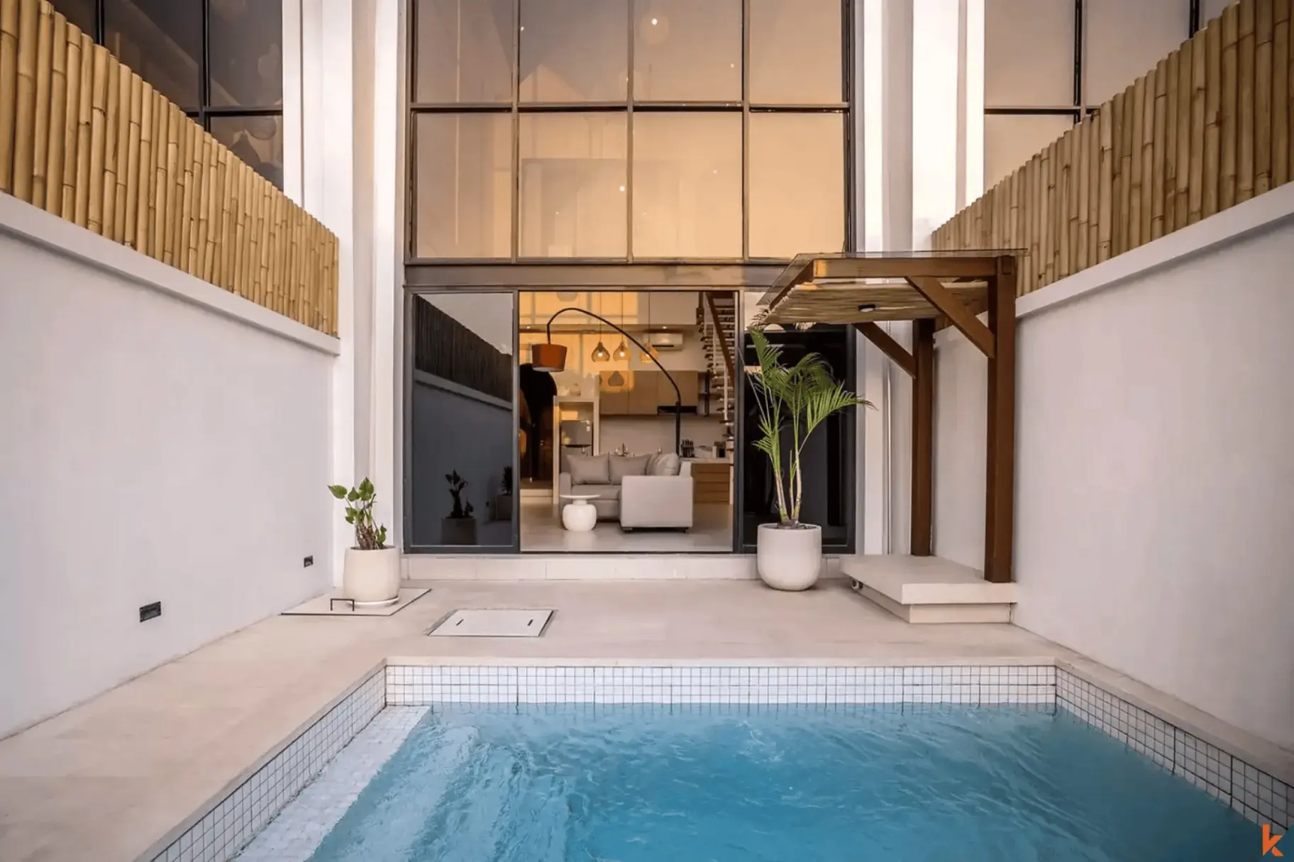 Elara Villa - 2 Bedrooms Villa with Private Pool in Canggu 8 Minutes from Beach