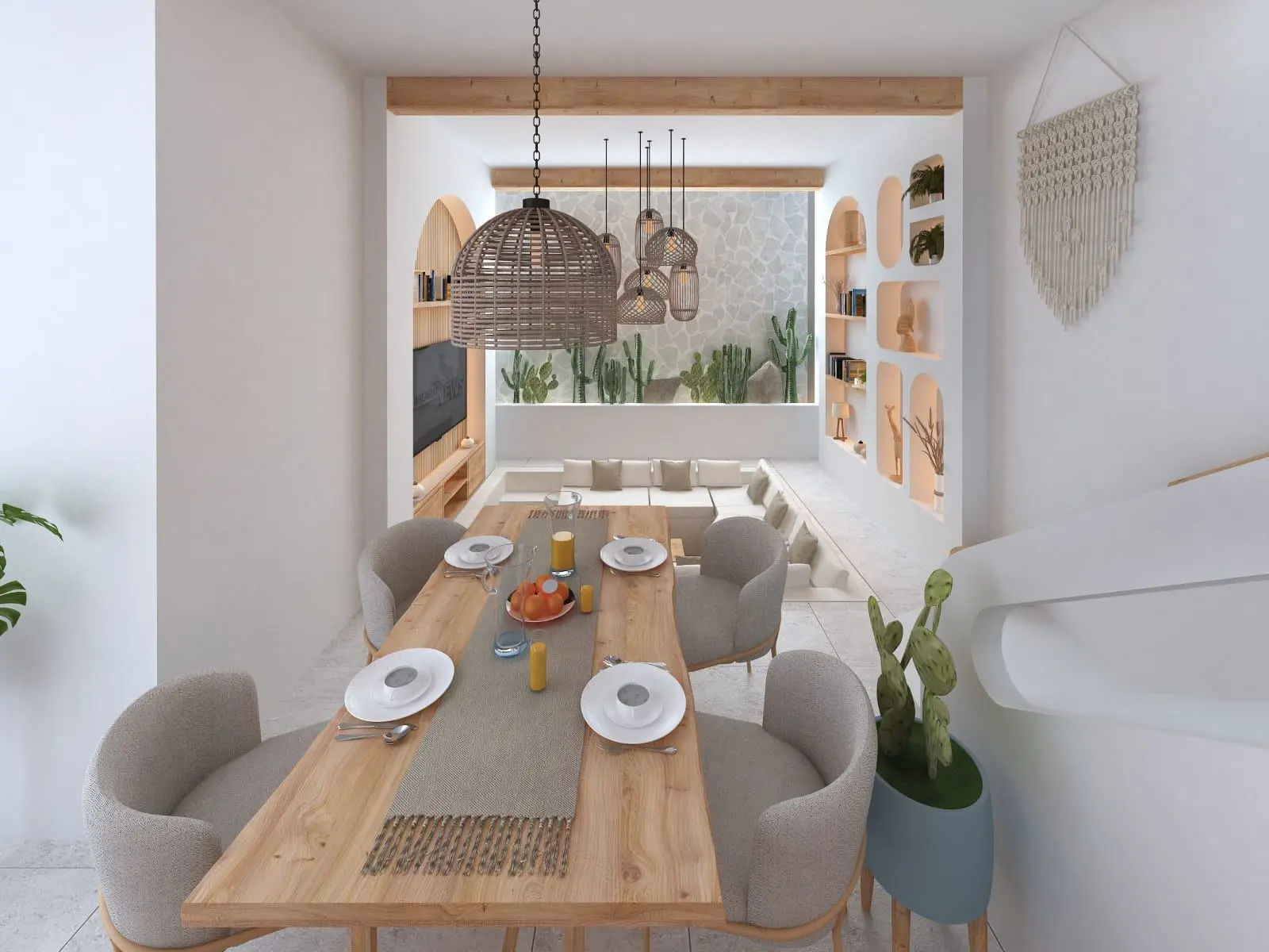 2-Bedroom Villa with Elegant Mediterranean Charm in Kedungu — image 2