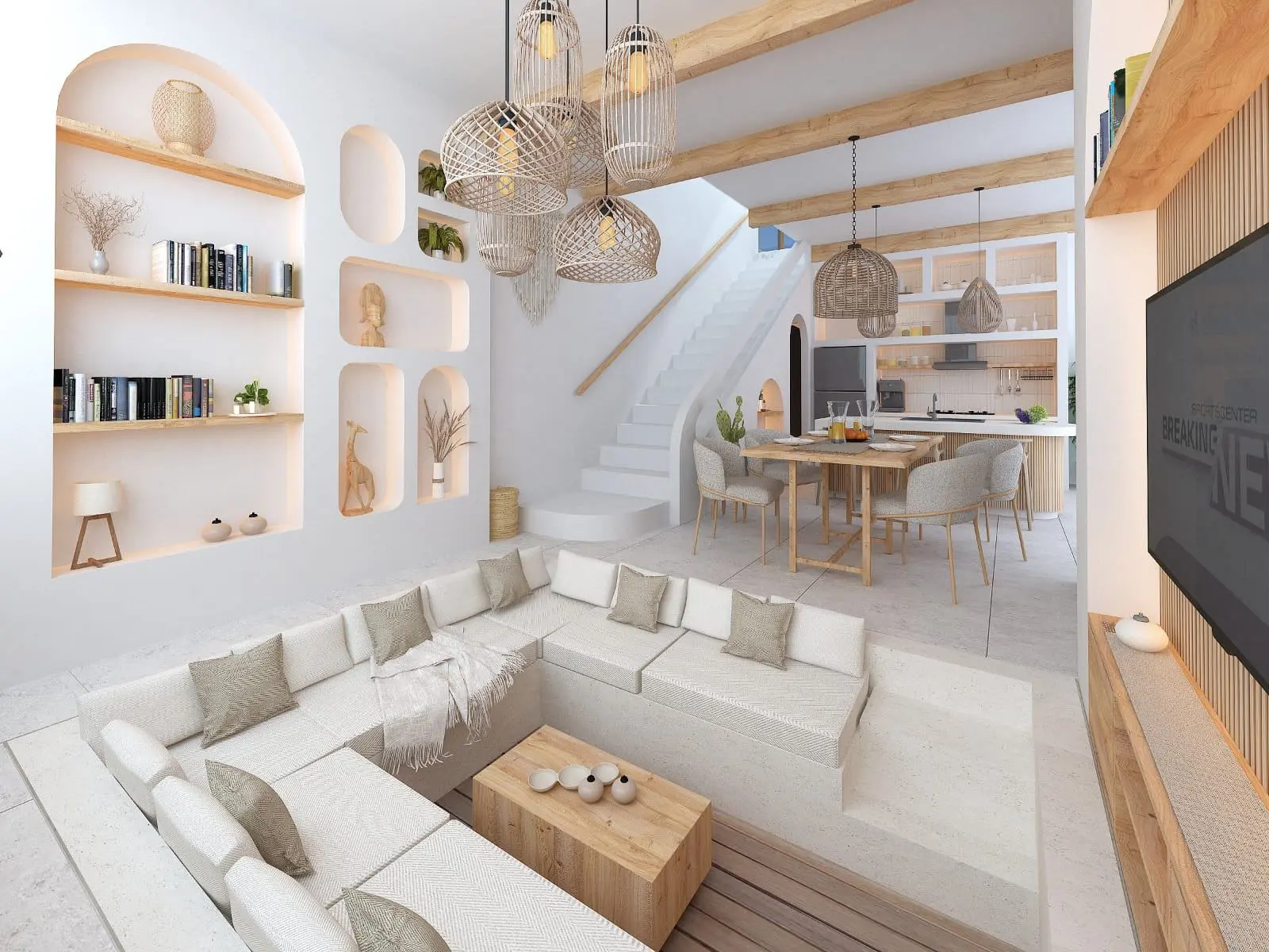 2-Bedroom Villa with Elegant Mediterranean Charm in Kedungu — image 3
