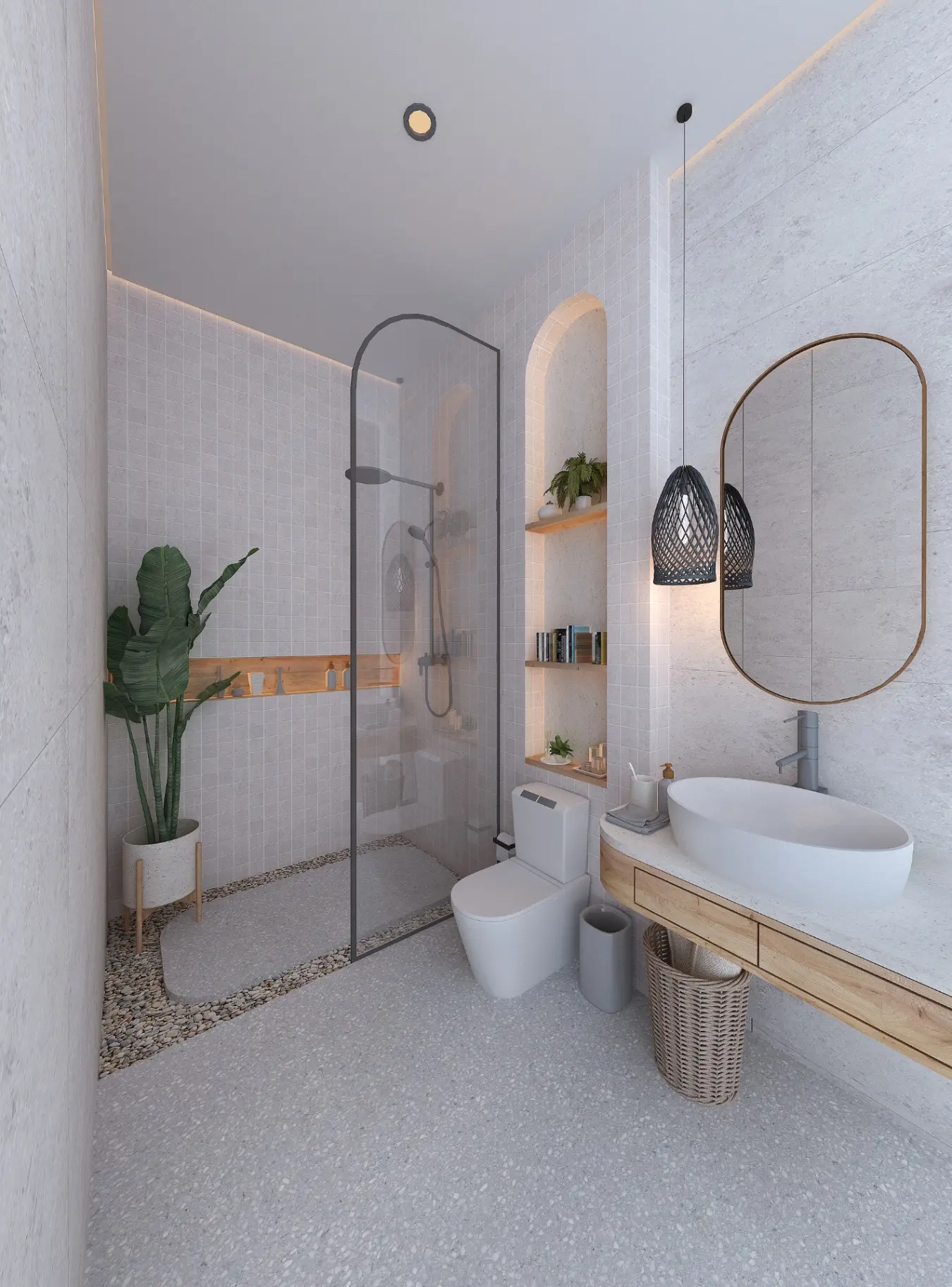 3-Bedroom Villa with Elegant Mediterranean Design in Kedungu — image 4