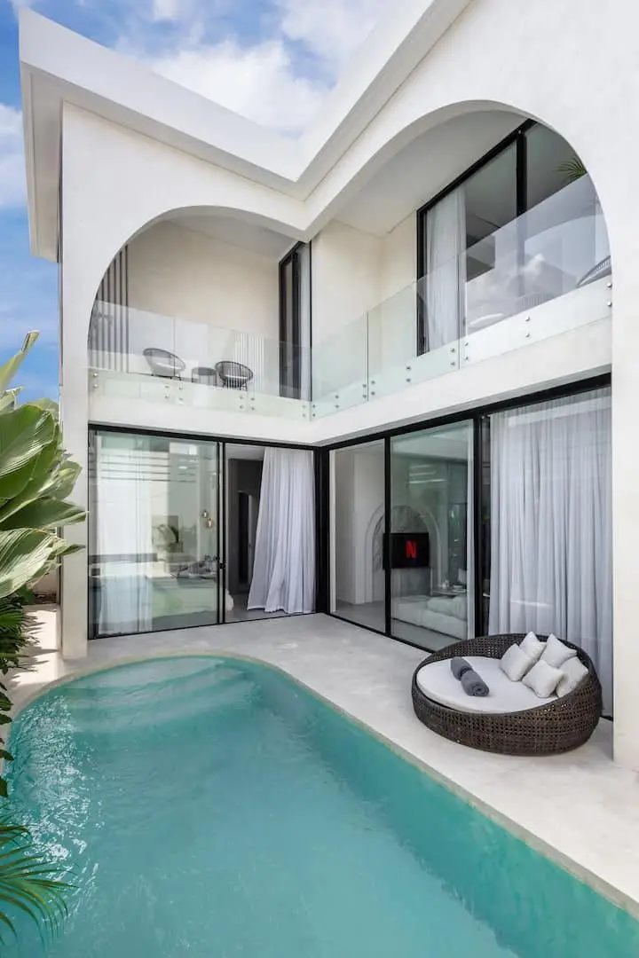 Villa For Rent 3 Bed In Umalas Kerobokan Bali PO-3729