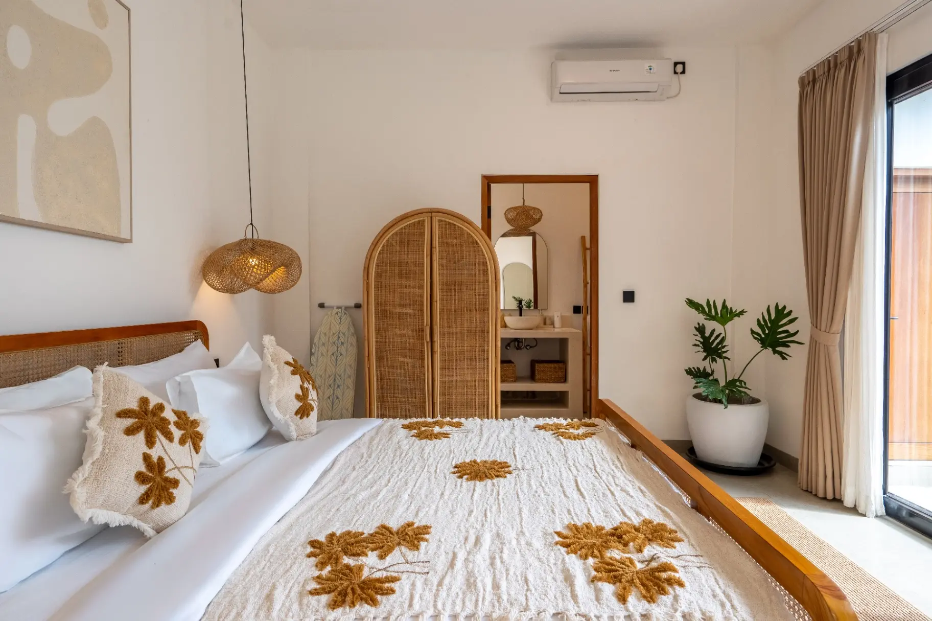 Enaya - 1BR Canggu Coastal Chic Villa with Pool & Rooftop — image 4