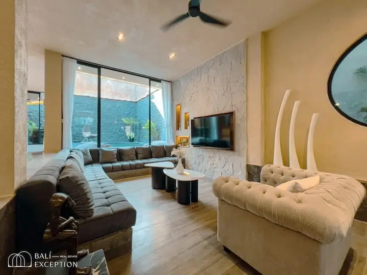 Villa For Rent 3 Bed In Umalas Kerobokan Bali PO-3734 — image 3