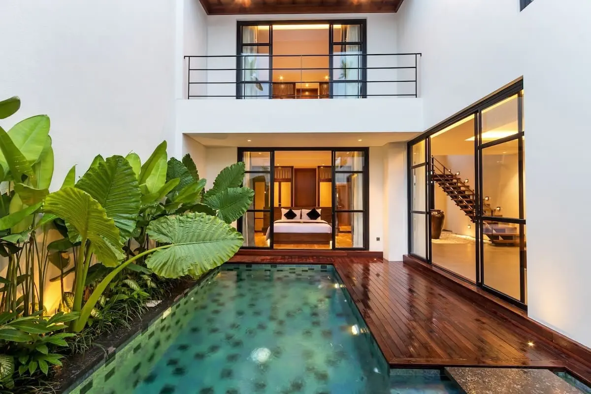 Villa For Rent 3 Bed In Berawa Tibubeneng Bali PO-3742