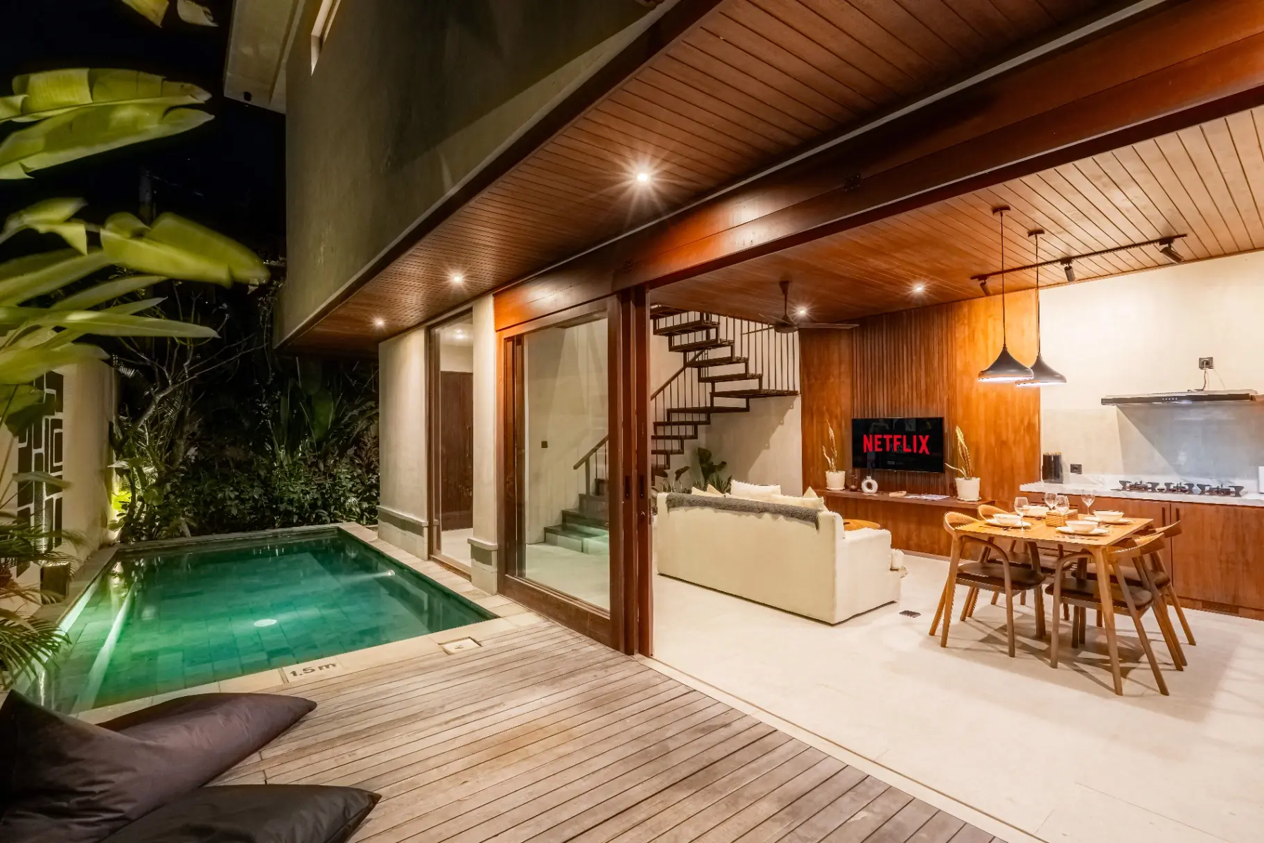 Nala - Elegant 2BR Villa w/ Private Pool & Work Desks — image 2