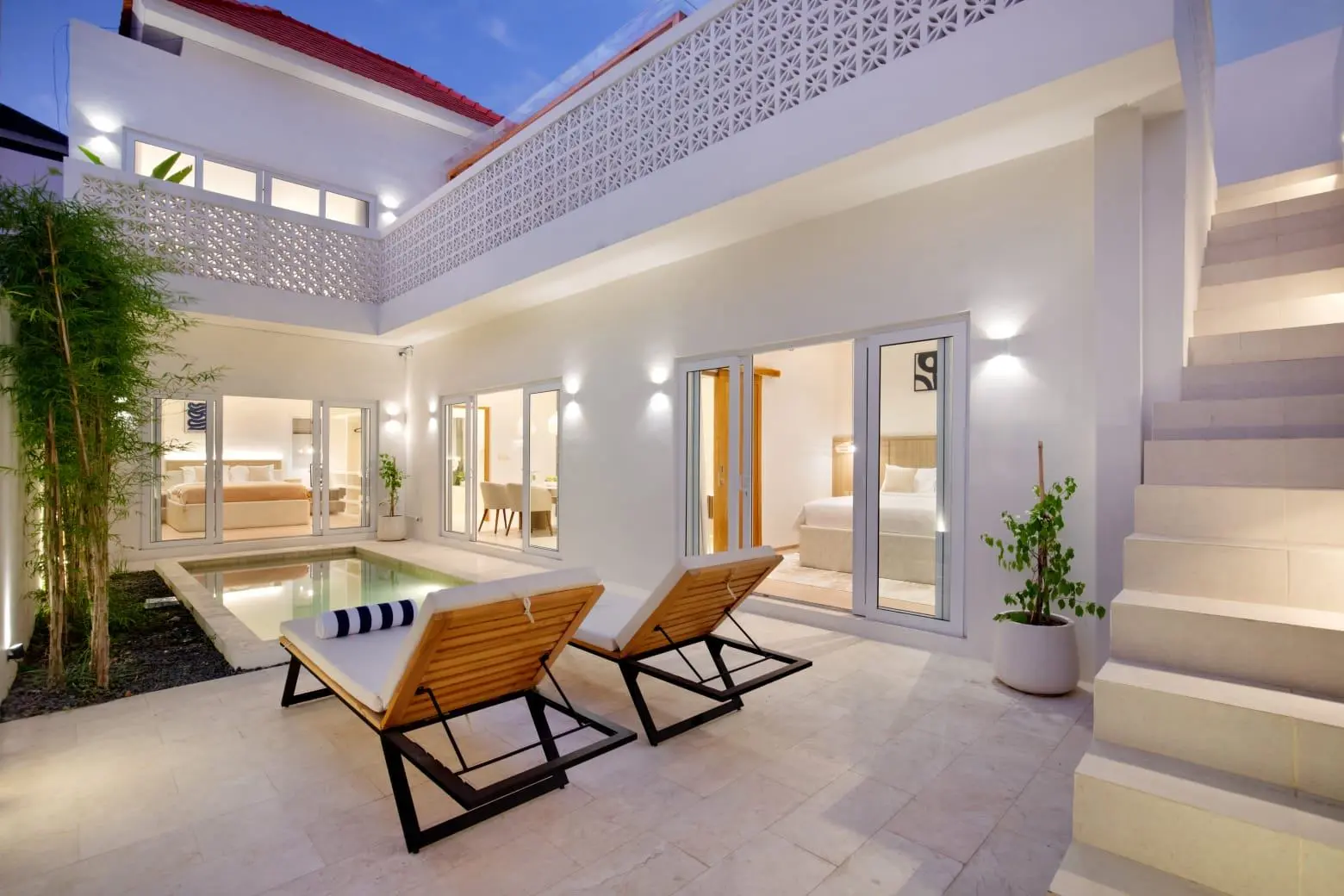 3BR Modern Villa with Rooftop at Abasan Berawa — image 1