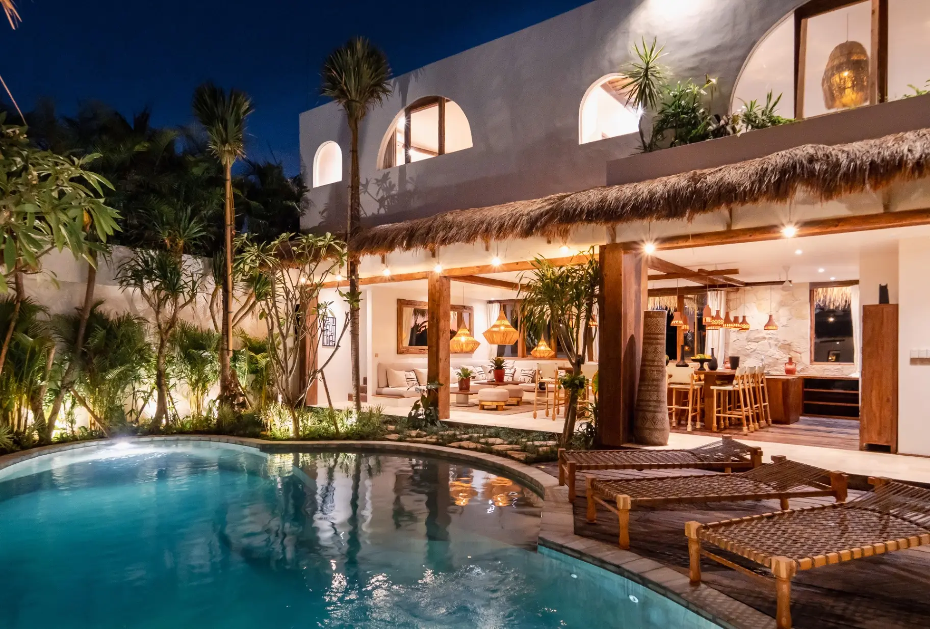 Villa Belle Oasis – 5 Bedroom Mediterranean Villa in Umalas with Stunning Tropic
