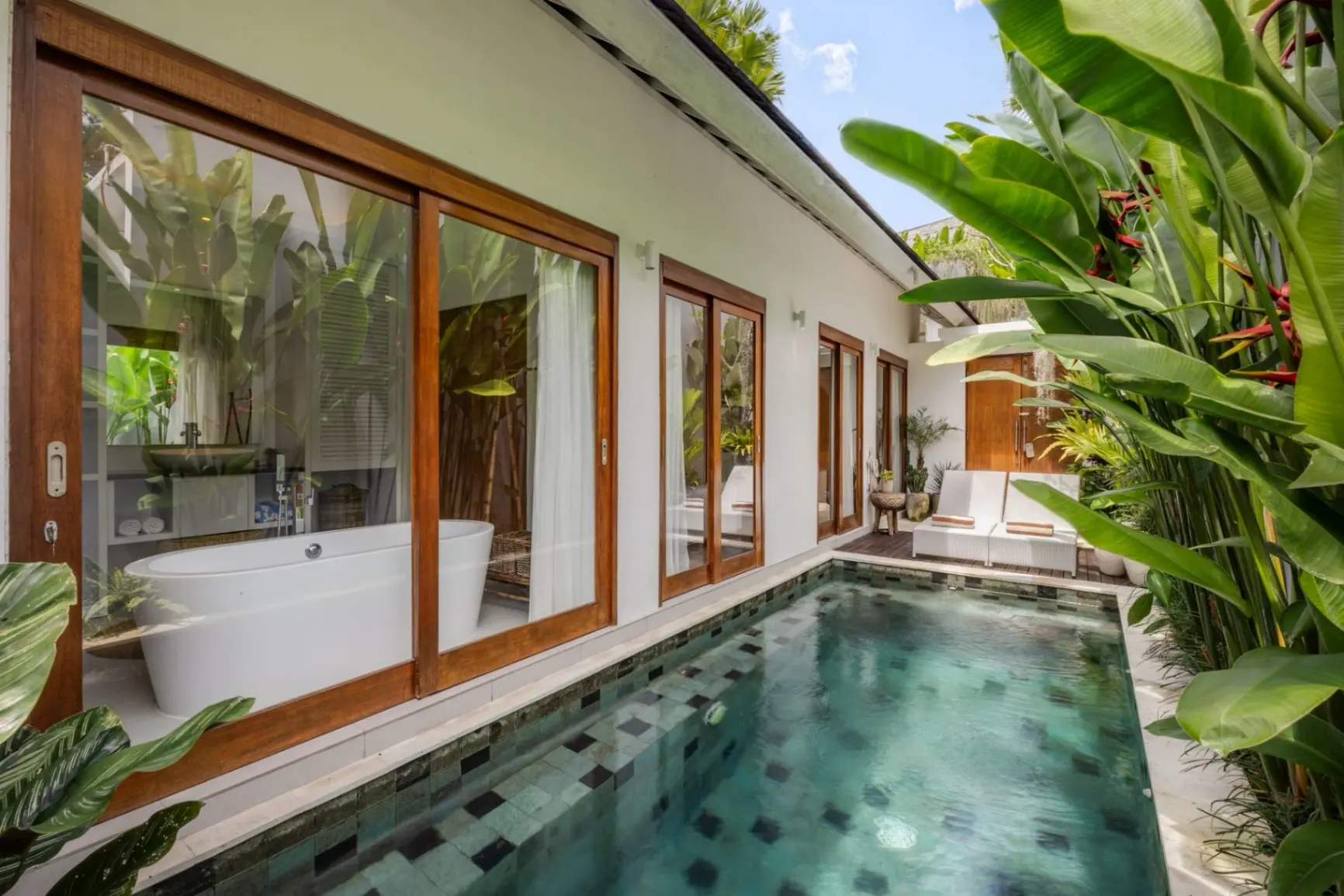 1-Bedroom Villa for Rent in Canggu – Modern Design with Private Pool