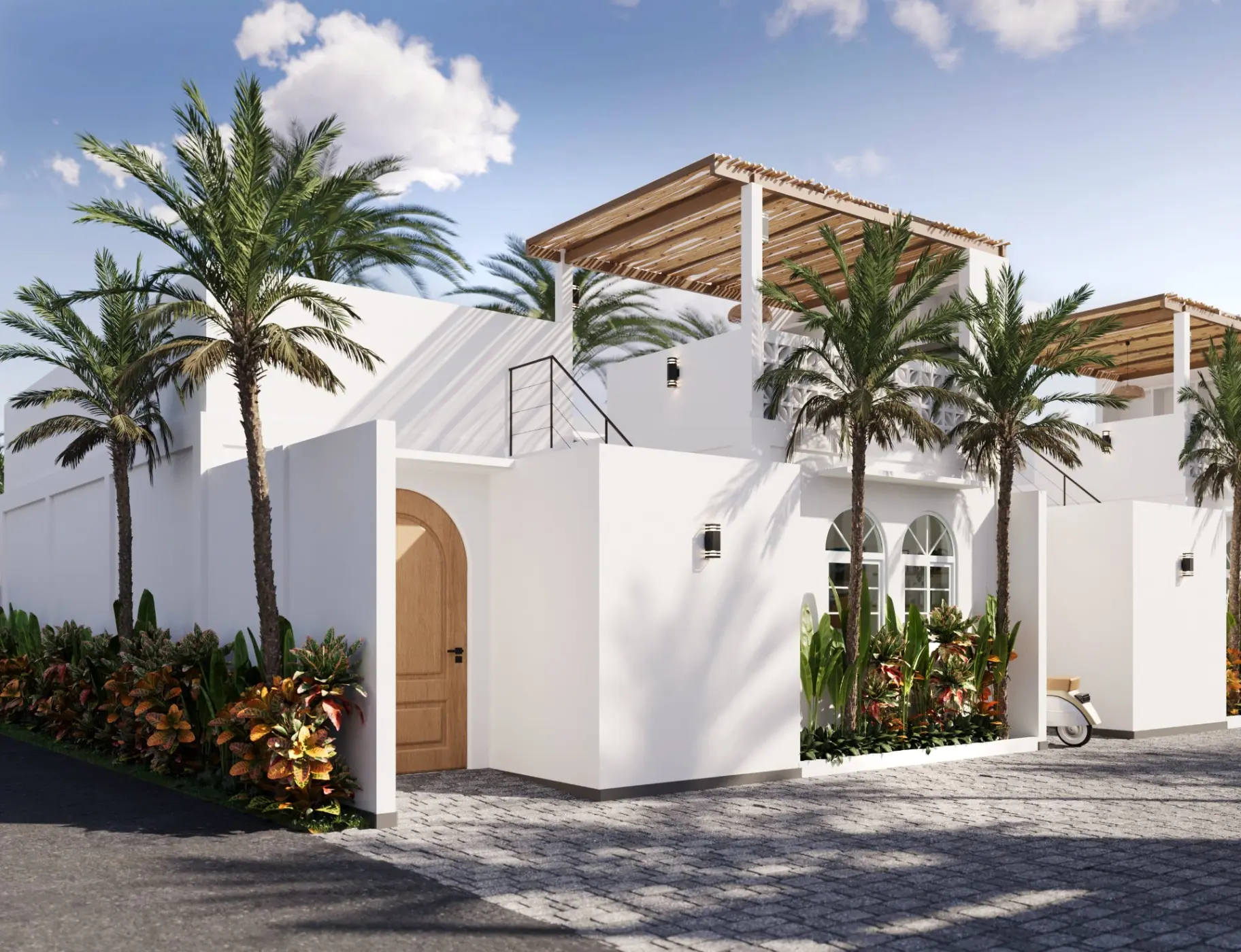 2-Bedroom Villa with Modern Aesthetic and Prime Access in Buduk