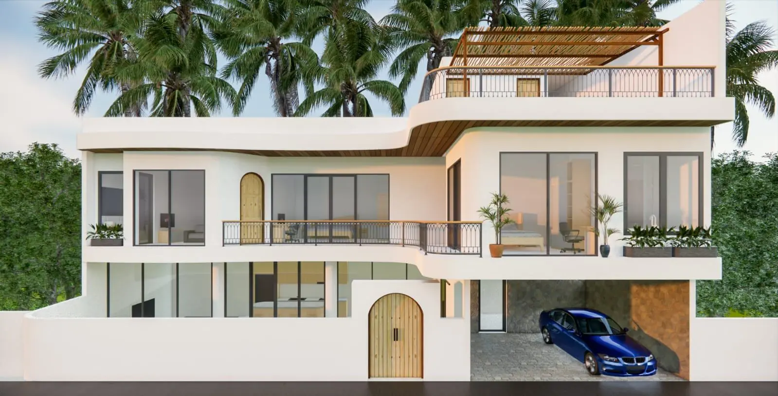 DO 120 - Villa For Sale in Nyanyi Beach Bali