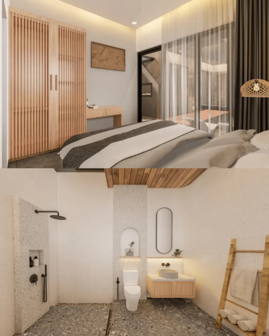 2 Bedroom Villa with Tropical Contemporary style in Kedonganan ( Near airport ) — image 2