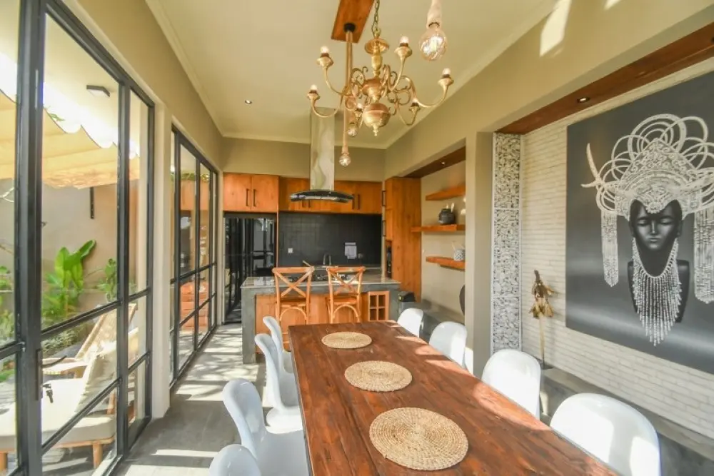Villa For Rent 3 Bed In Canggu Badung Bali LU-3760 — image 3