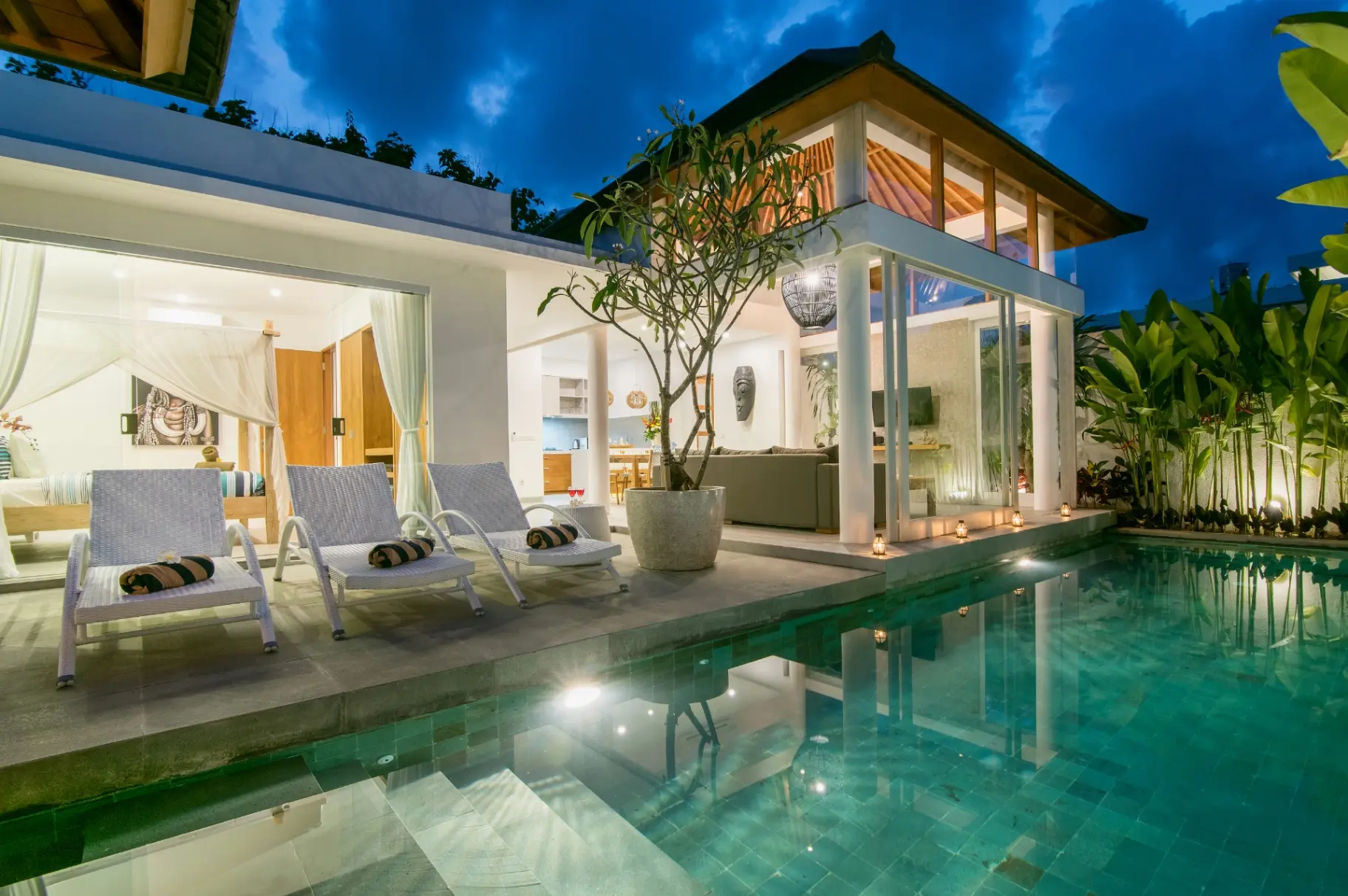 2 BEDROOM VILLA IN BERAWA WALK TO THE BEACH — image 1