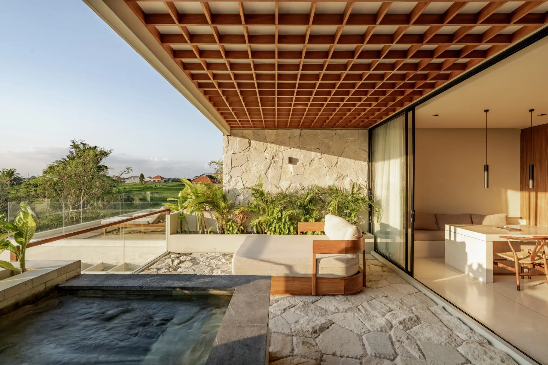 Sore - Elegant 1BR Studio Canggu | Plunge Pool & Balcony