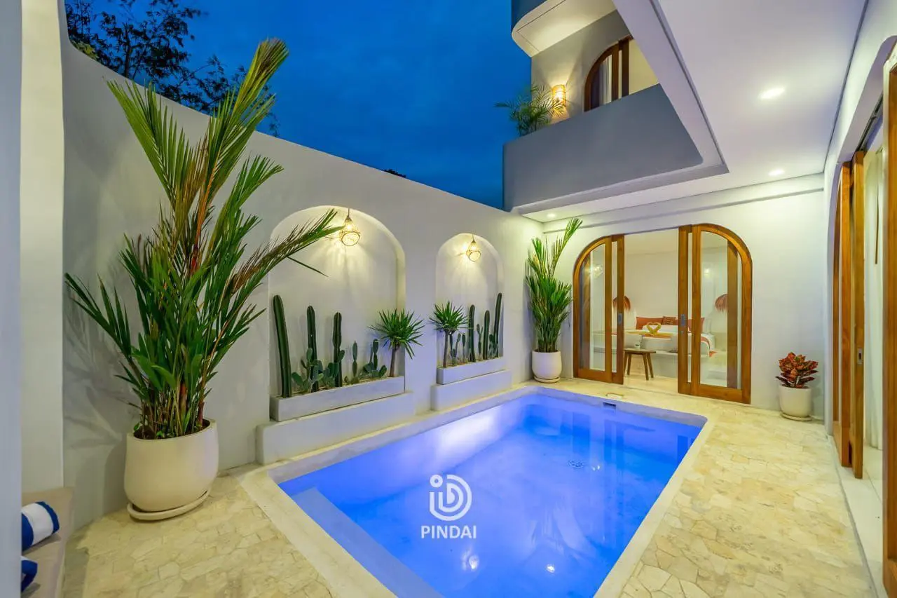 New Mediterranean Villa 2 Bedroom - River side in Canggu Just minutes to Beach