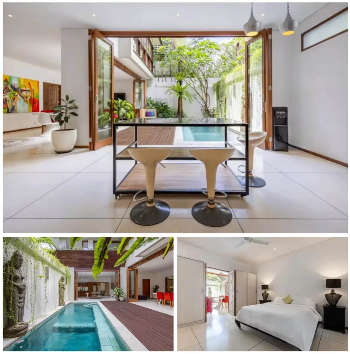 4BD Villa w/ Rooftop & Pool in Central Berawa — image 2