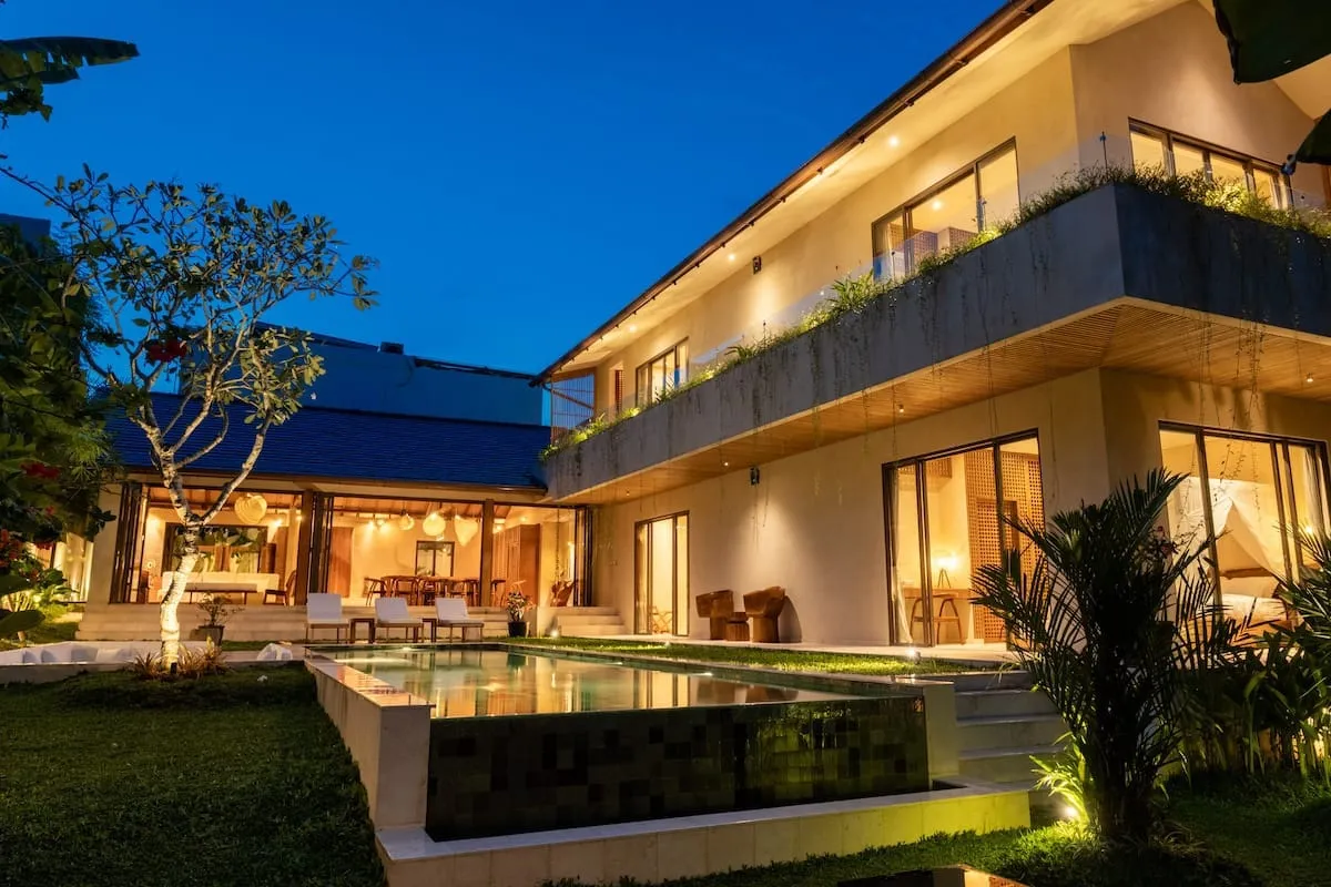 Villa For Rent 4 Bed In Pererenan Badung Bali PO-3792